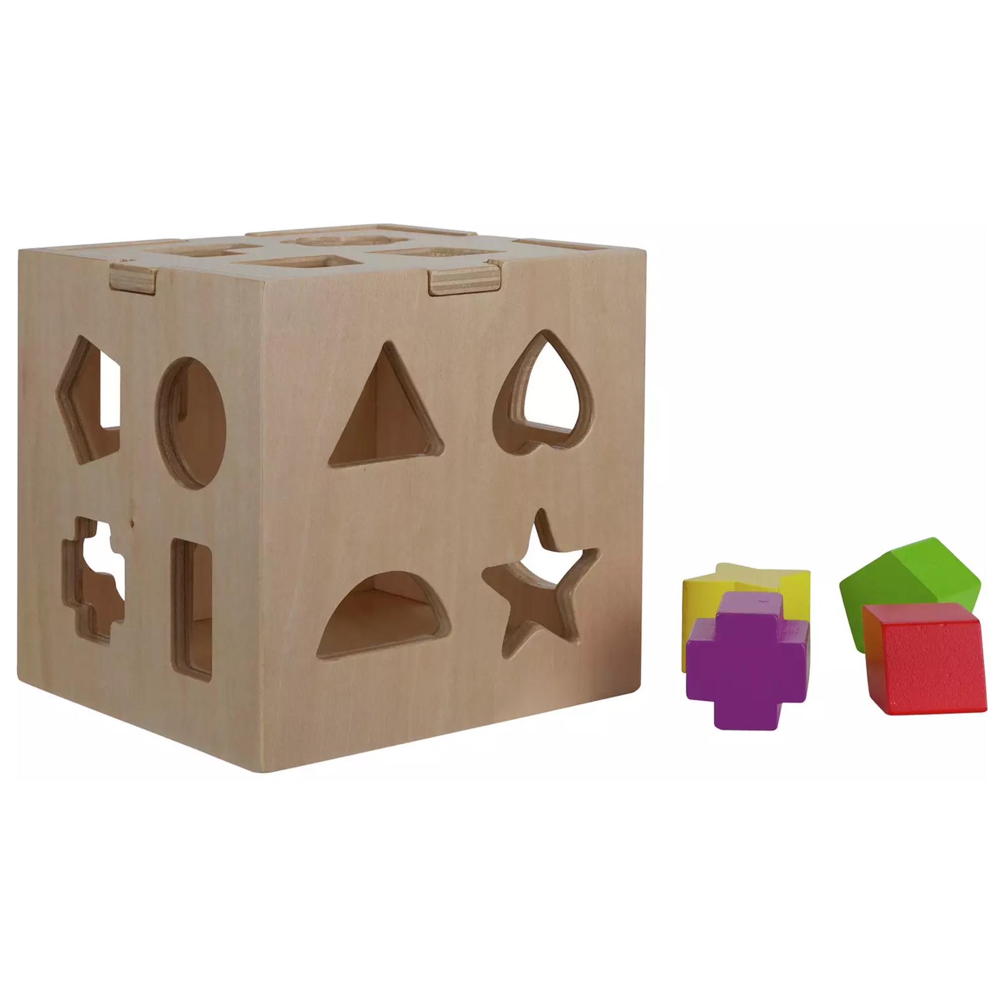 Chad Valley PlaySmart Wooden Shape Sorter thumbnail 5