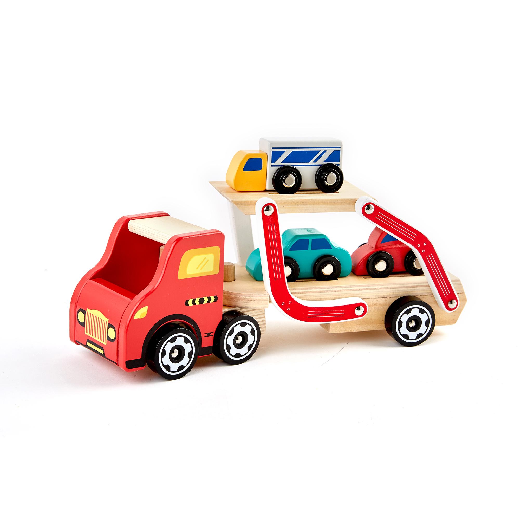 Chad Valley Wooden Car Transporter thumbnail 2