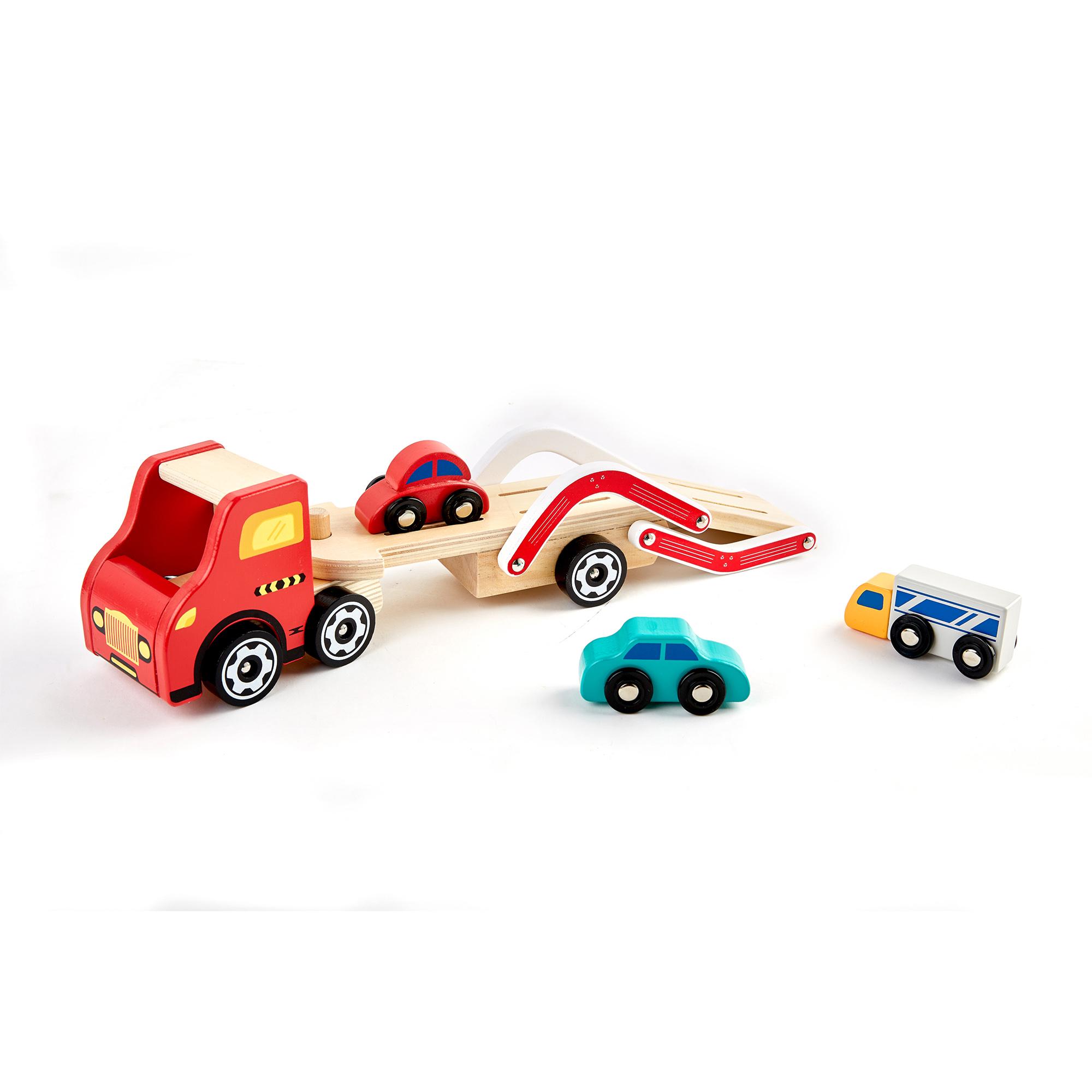 Chad Valley Wooden Car Transporter thumbnail 3