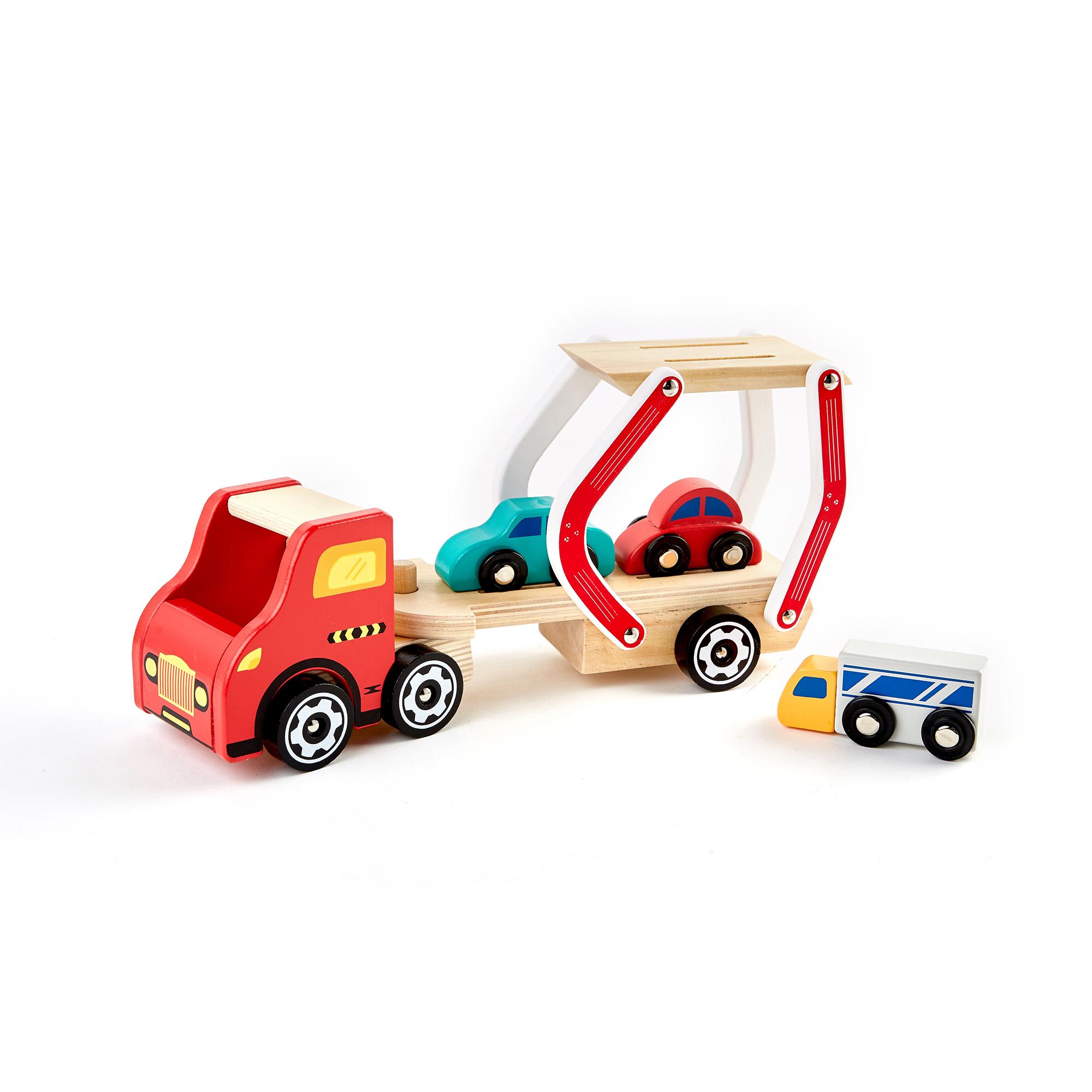 Chad Valley Wooden Car Transporter thumbnail 4