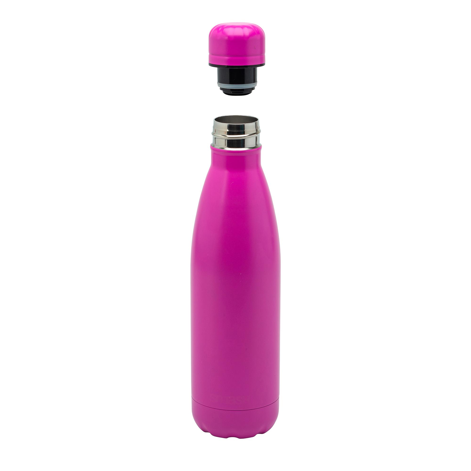 Smash Pink Stainless Steel Bottle - 500ml thumbnail 2