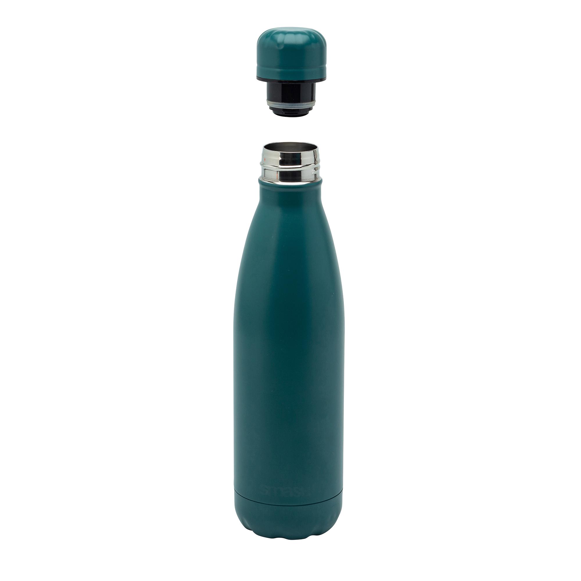 Smash Teal Stainless Steel Bottle - 500ml thumbnail 2