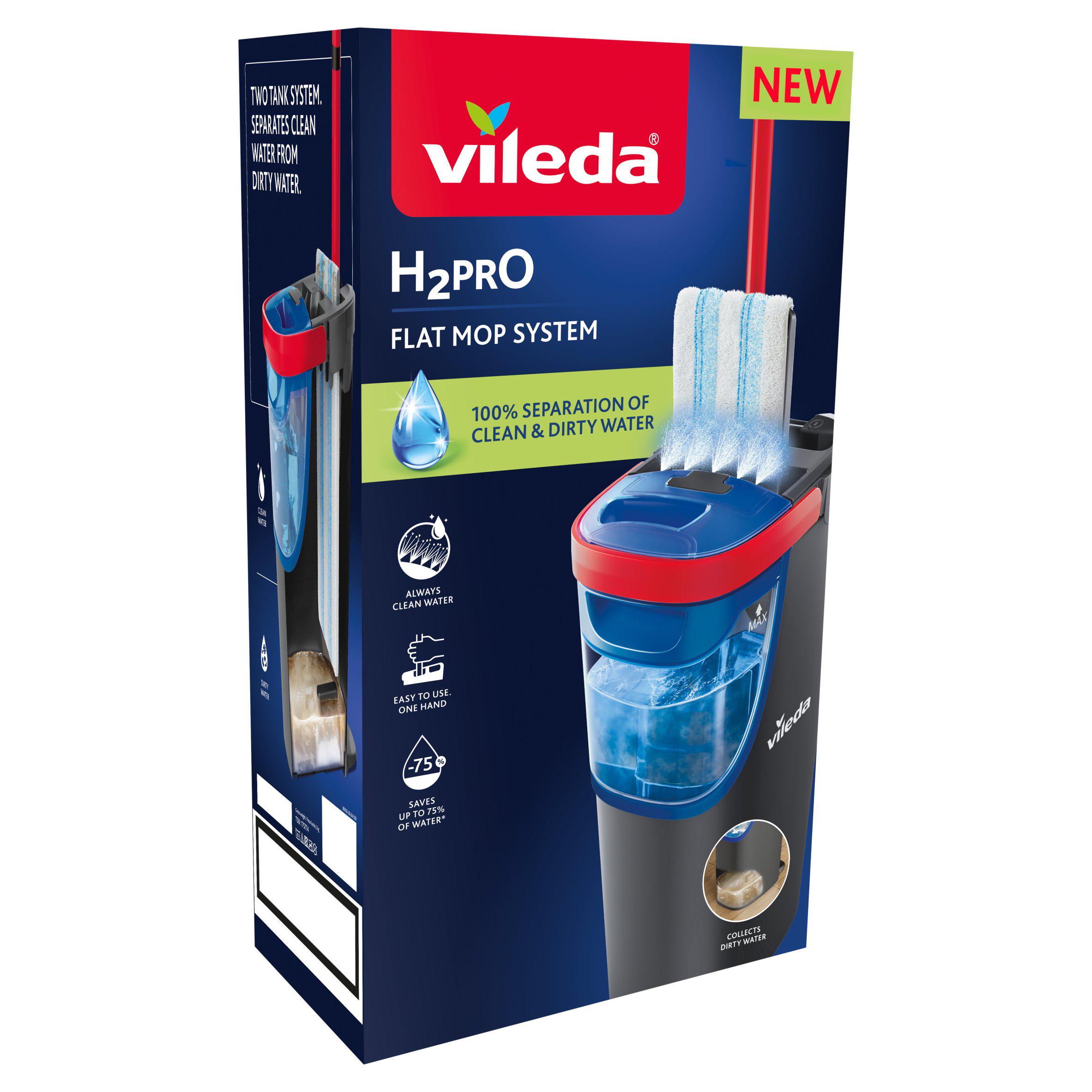 Vileda H2pro Flat Mop