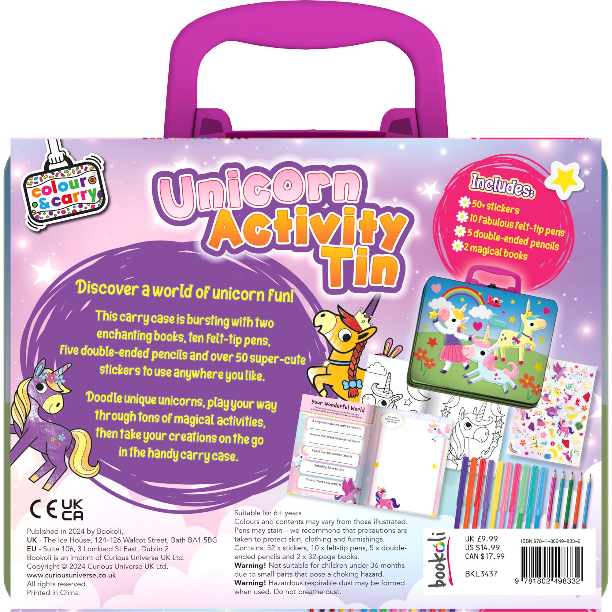Bookoli Tin Activity Cases: Unicorn Activity Tin thumbnail 3