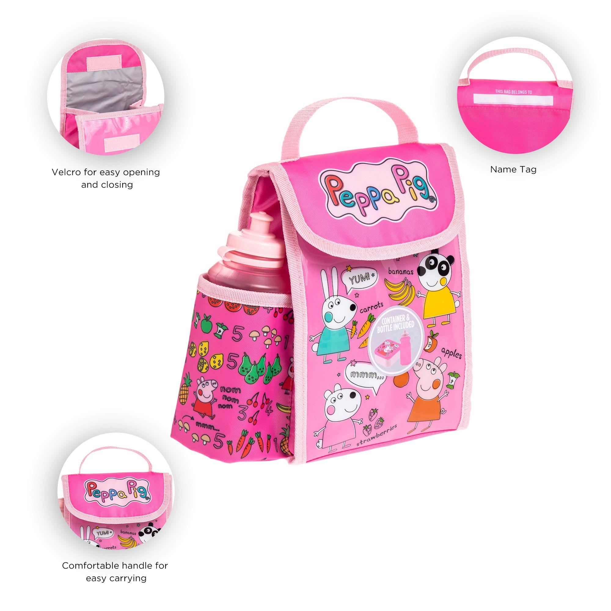 Hox Peppa Pig My First Lunch Bag & Bottle Set thumbnail 3