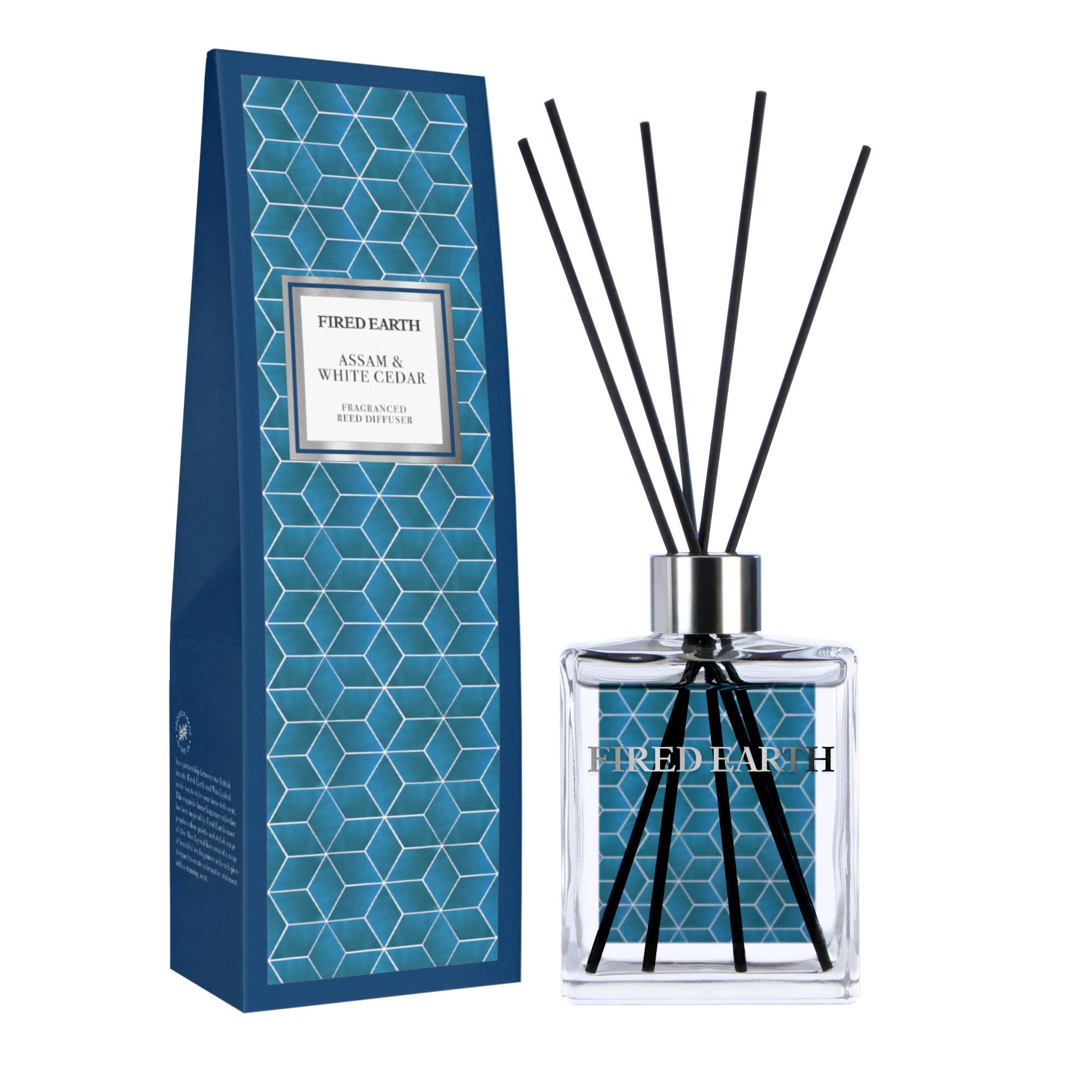Wax Lyrical 180ml Fired Earth Diffuser - Assam & White Cedar thumbnail 2