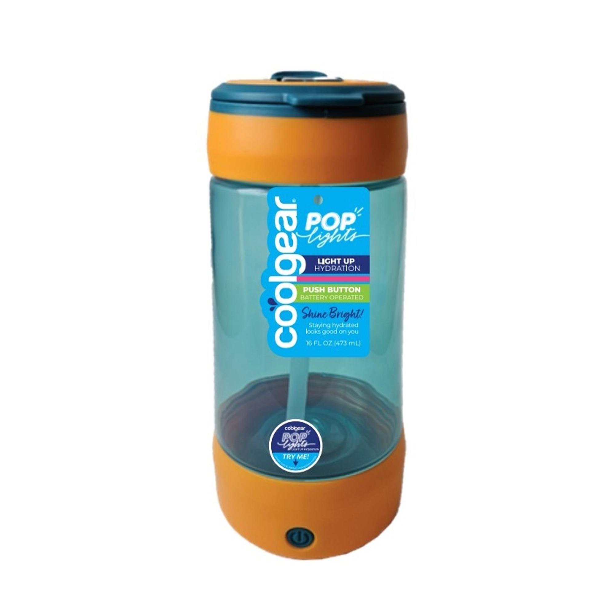 Cool Gear Orange Light Up Bottle - 450ml