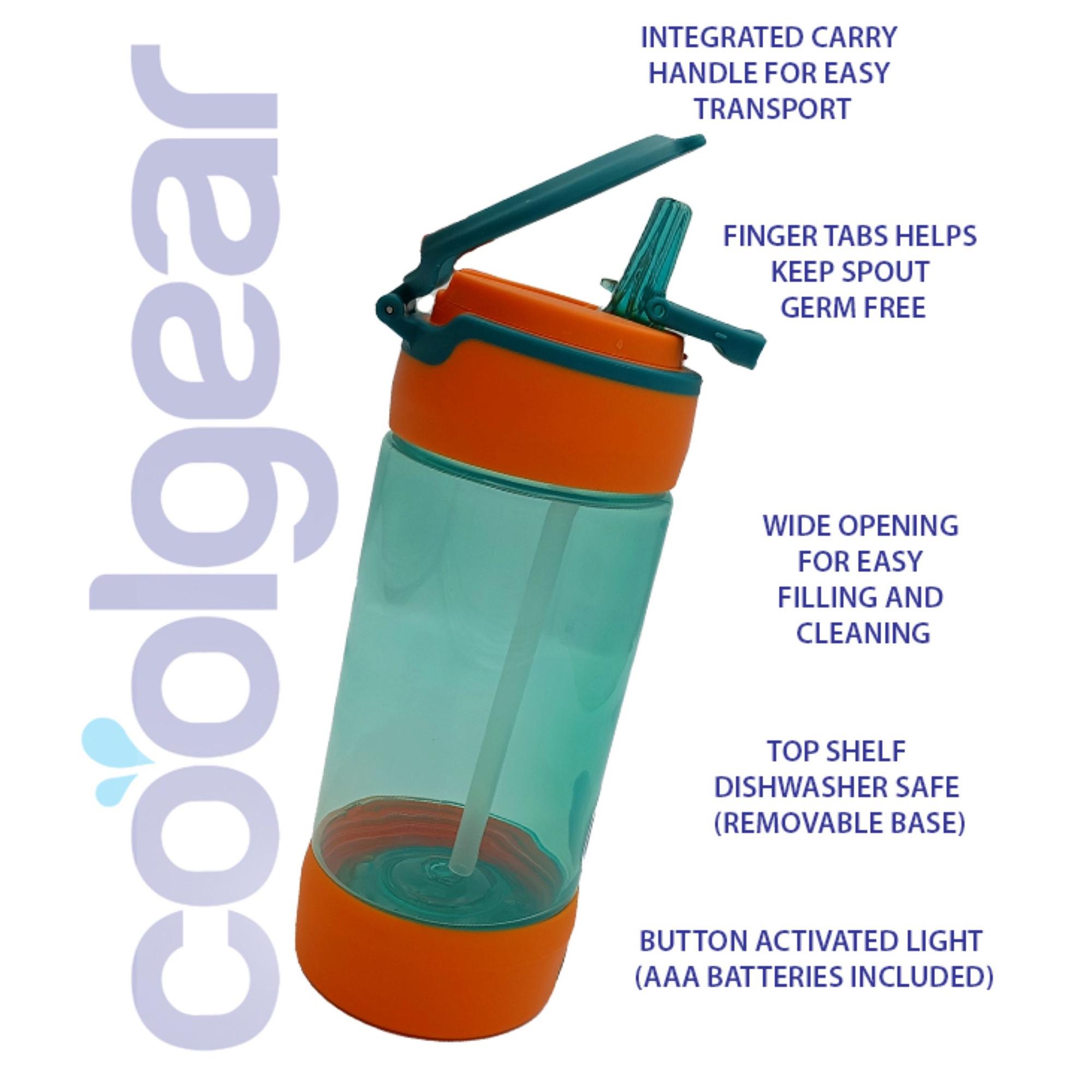 Cool Gear Orange Light Up Bottle - 450ml thumbnail 5