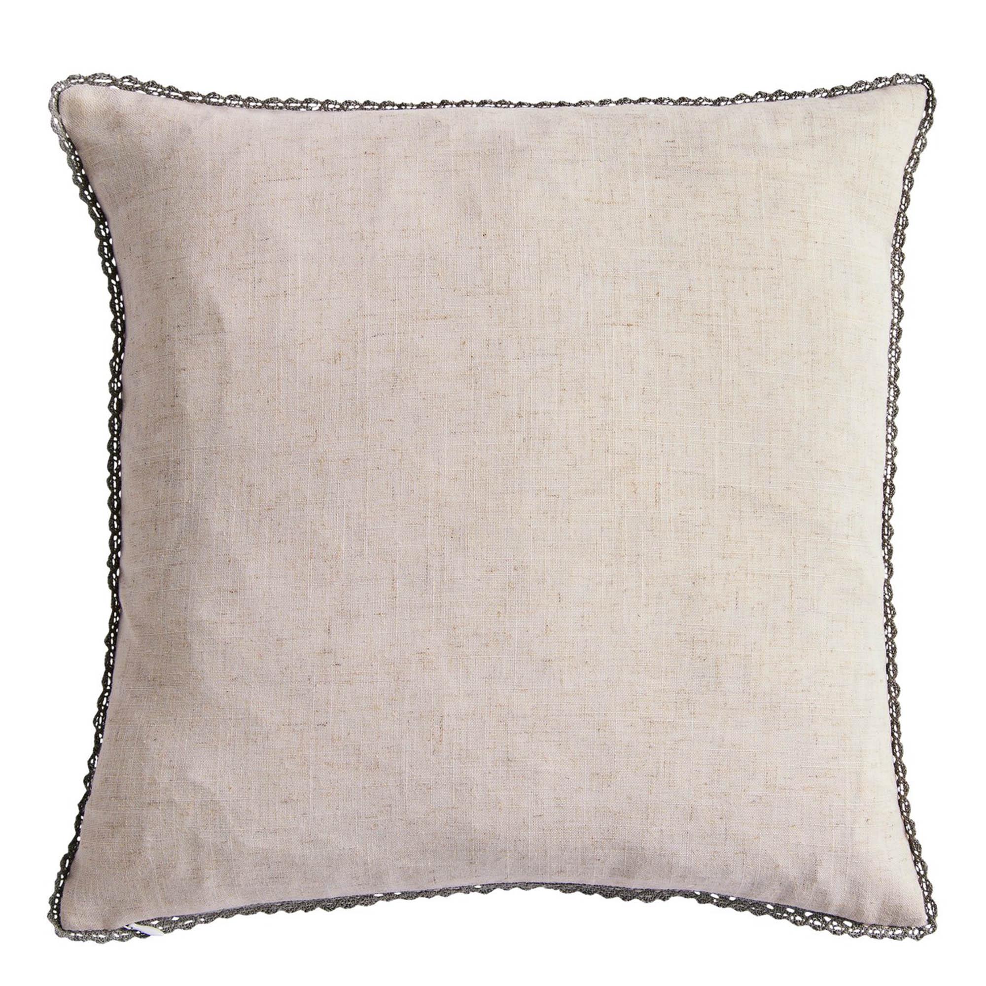 Sainsbury's Home Floral Stems Embroidered Cushion - 43x43 thumbnail 3