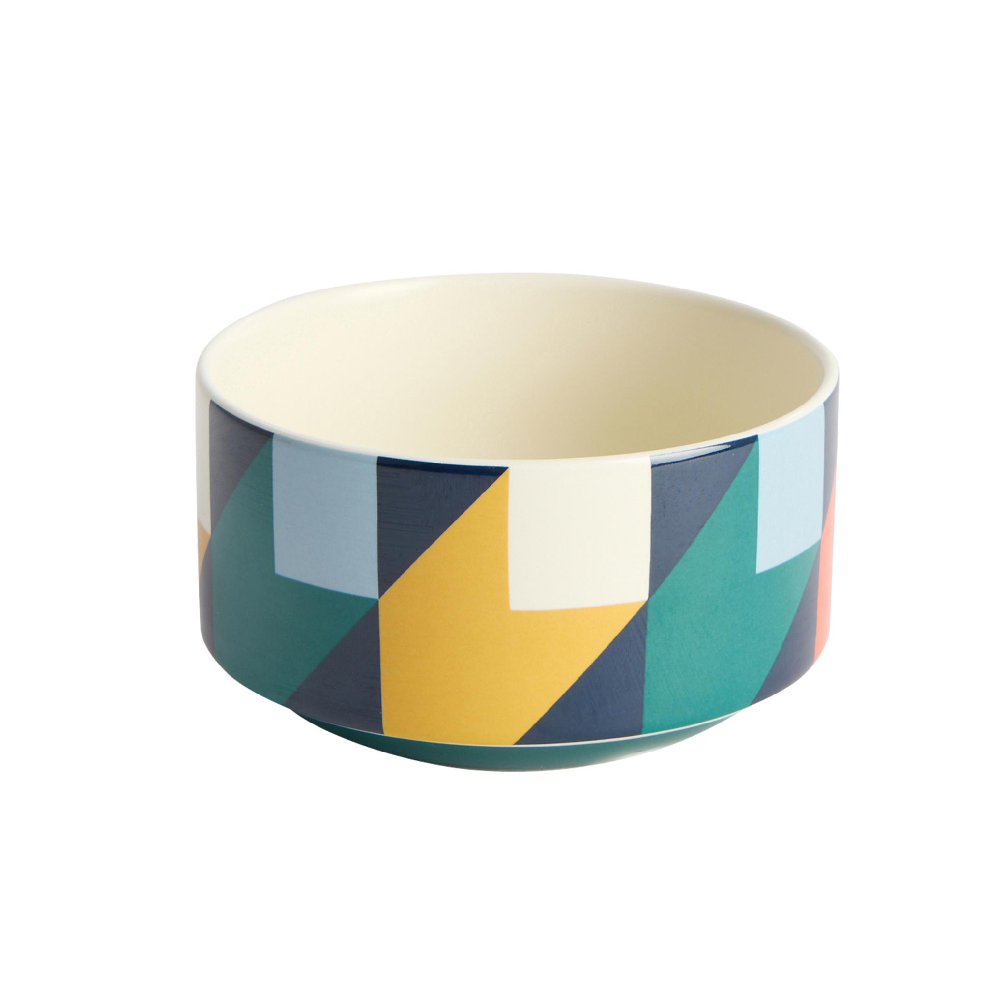 Habitat Geo Cube Print Nibble Bowl