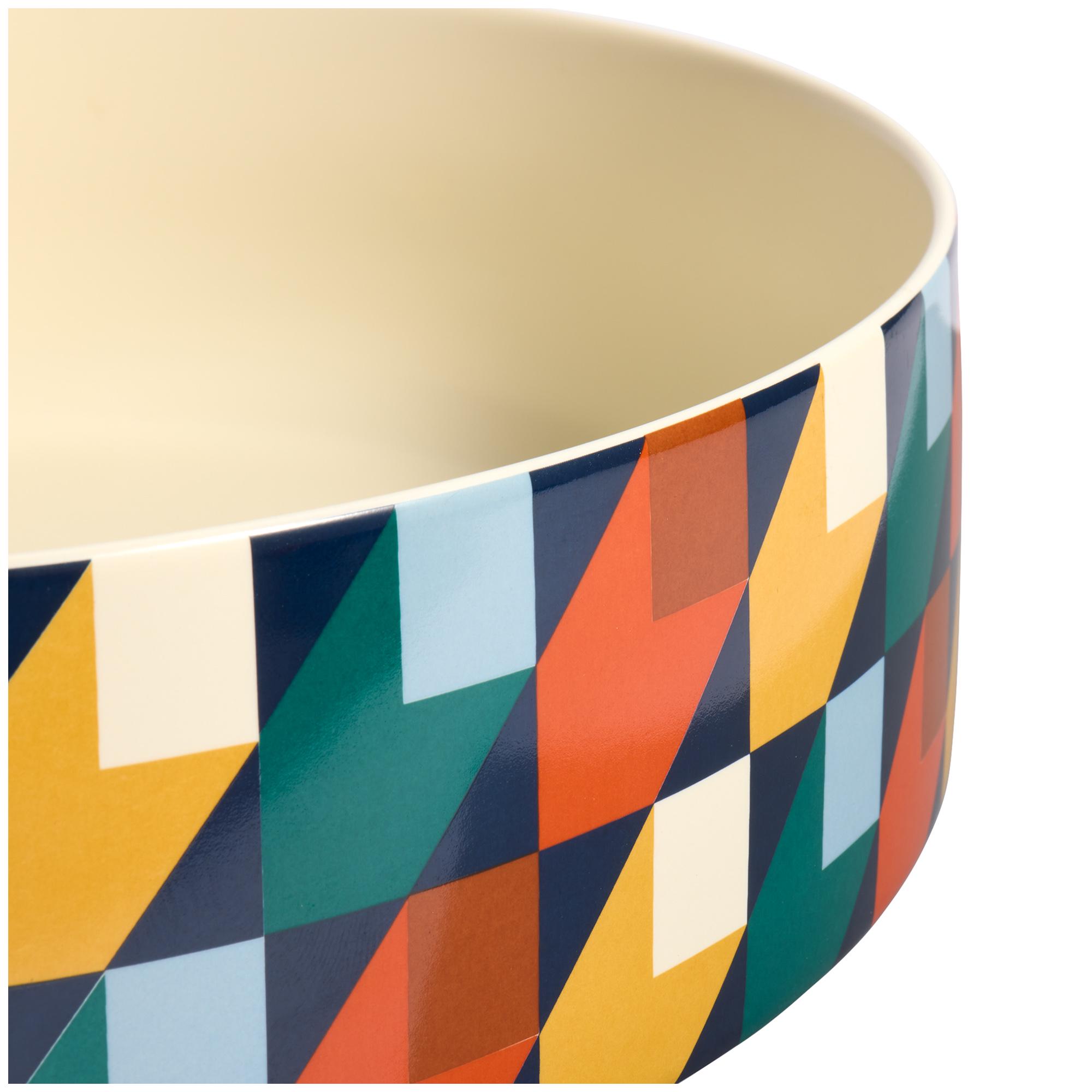 Habitat Geo Cube Print Serve Bowl thumbnail 2