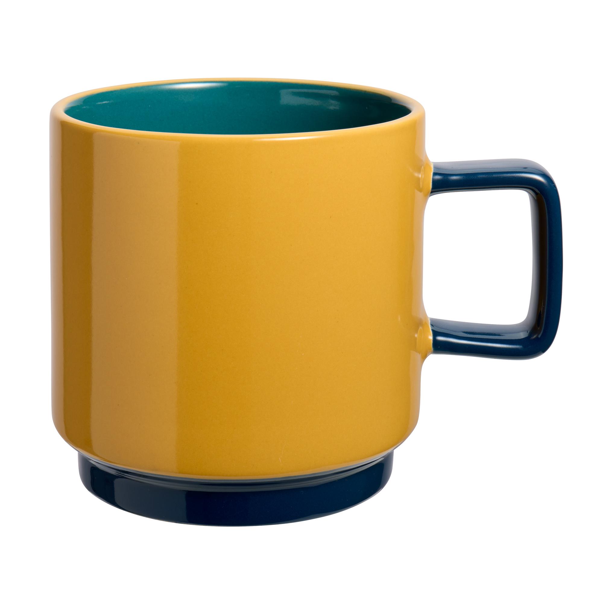 Habitat Colour Block Stacking Mug Assortment thumbnail 2