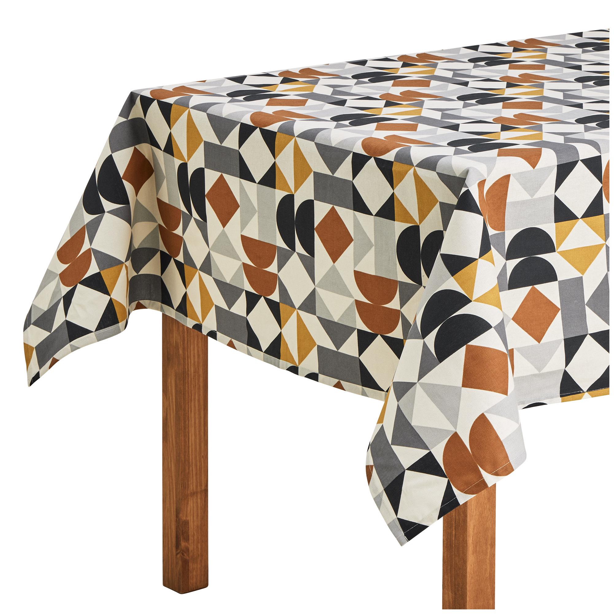 Sainsbury's Home Geo Wipe Clean Tablecloth