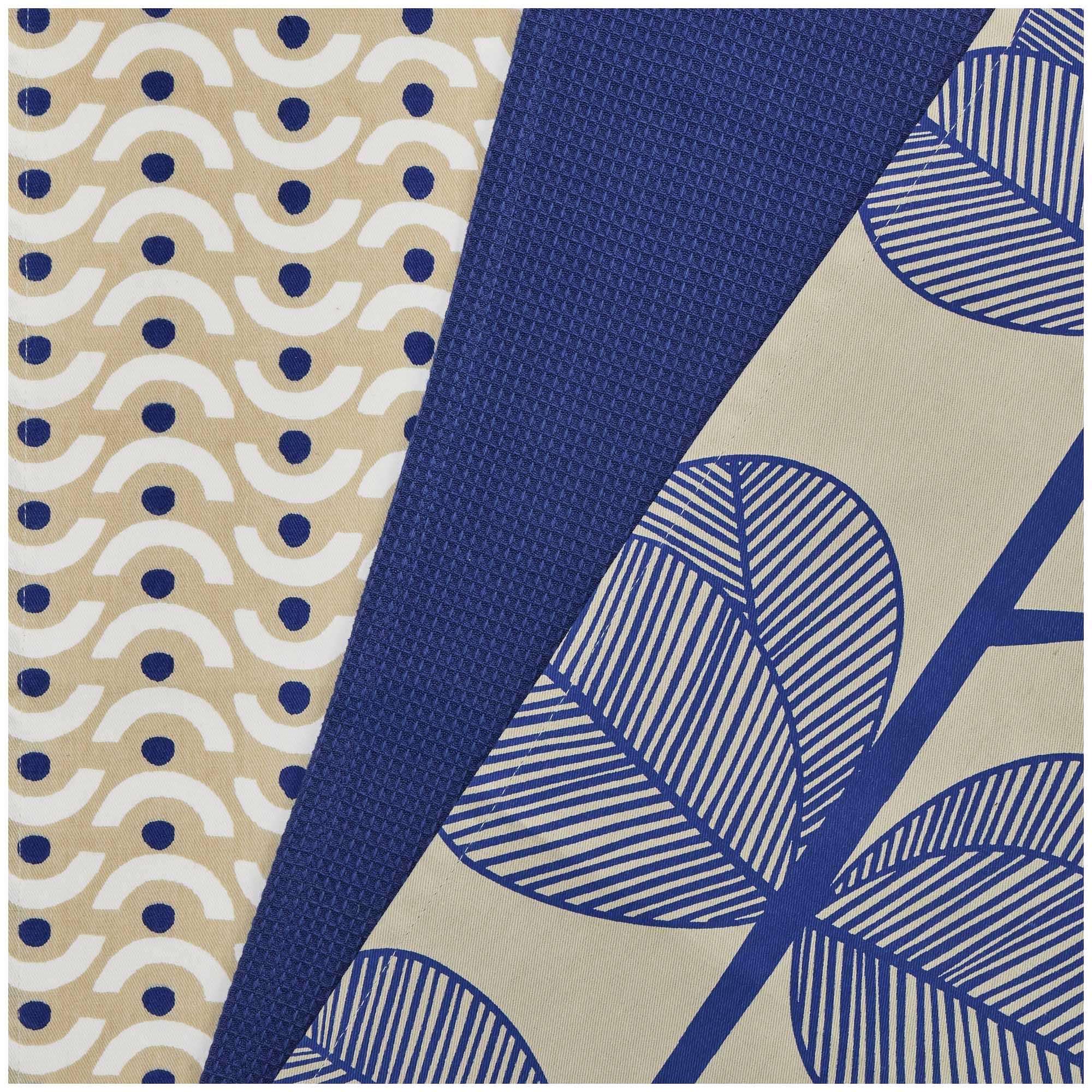 Habitat Pack of 3 Stem & Wiggle Tea Towel thumbnail 2