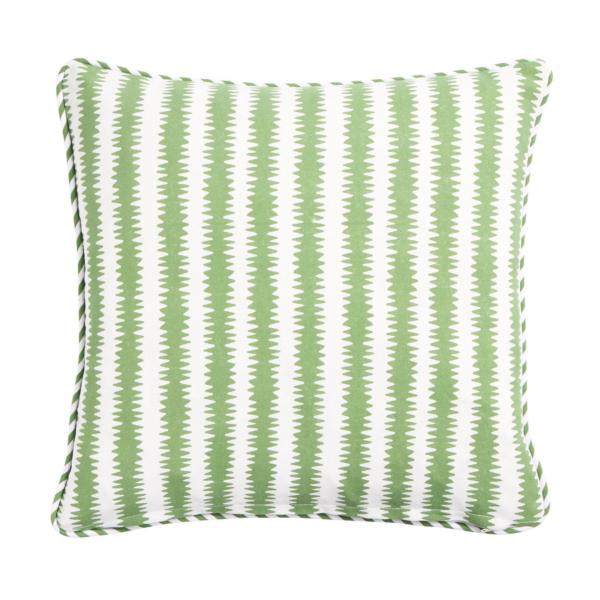 Sainsbury's Home Wiggle Stripe Printed Piped Cushion - 43x43 thumbnail 2