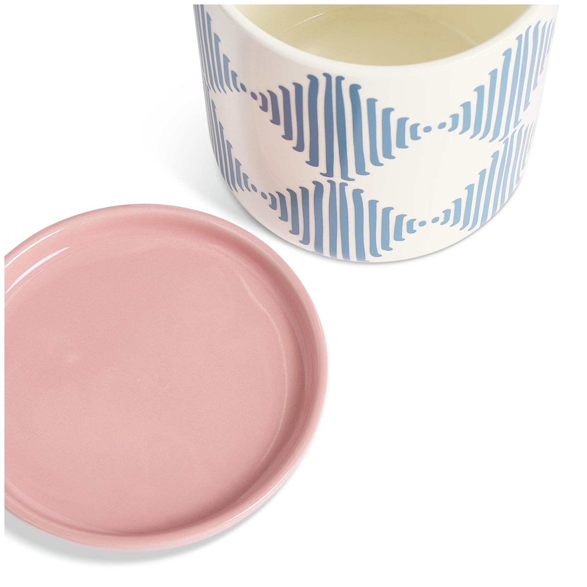 Habitat Harlequin Ceramic Planter With Saucer thumbnail 2