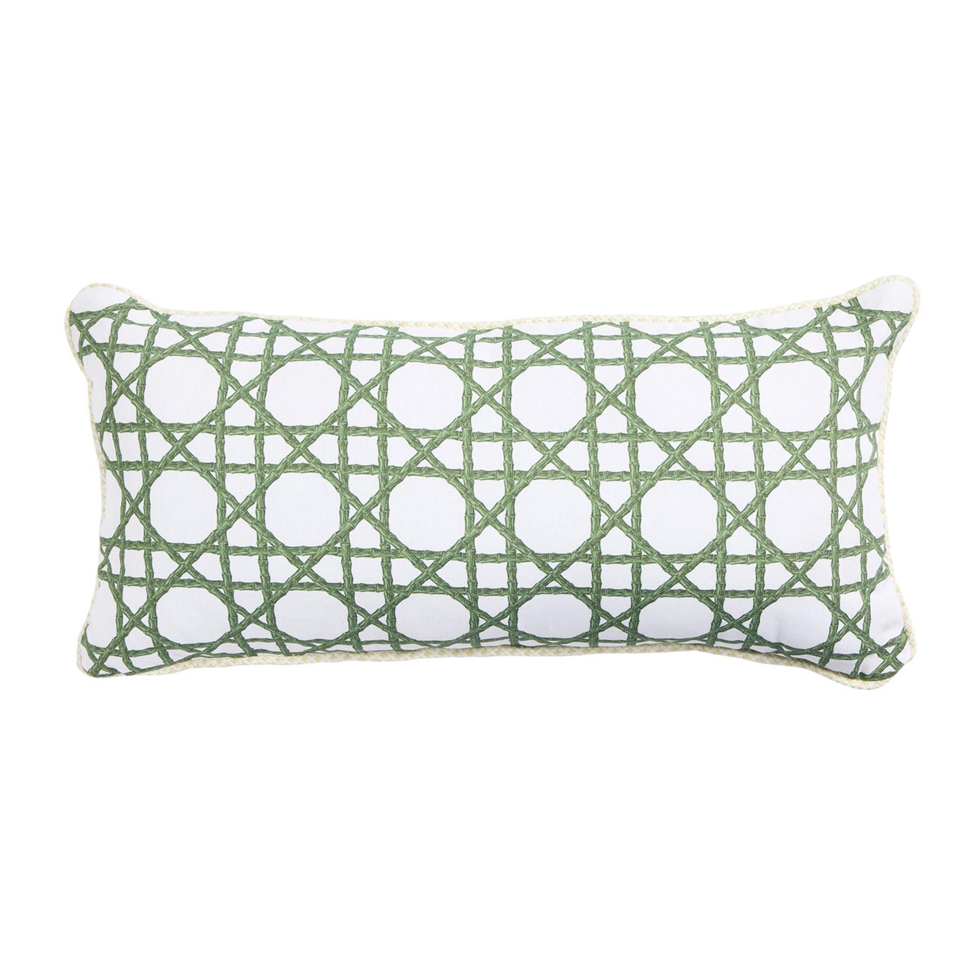 Habitat Bamboo Print Cushion - 30x60