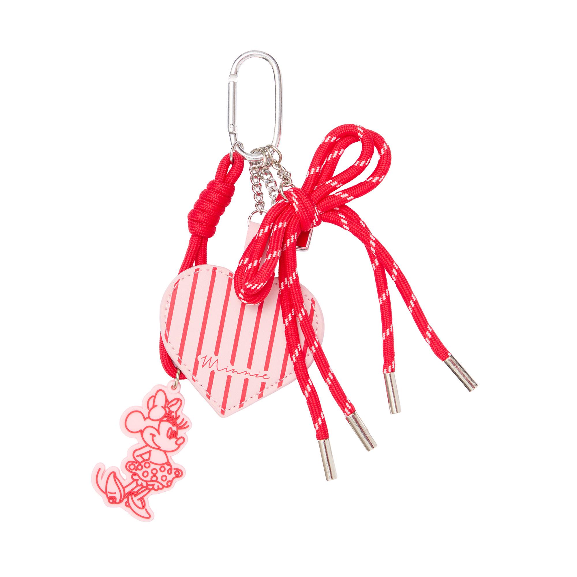 Skinnydip London Minnie Bag Charm With PU Heart Mirror Charm thumbnail 2