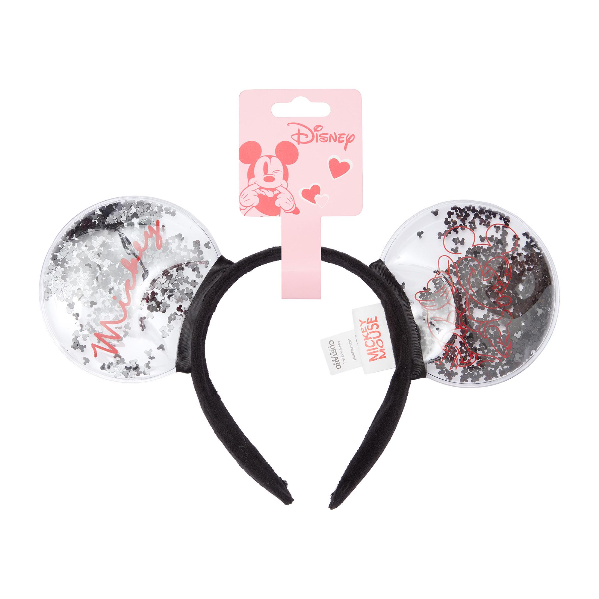 Skinnydip London Mickey Mouse Transparent Sequin Filled Ears Headband