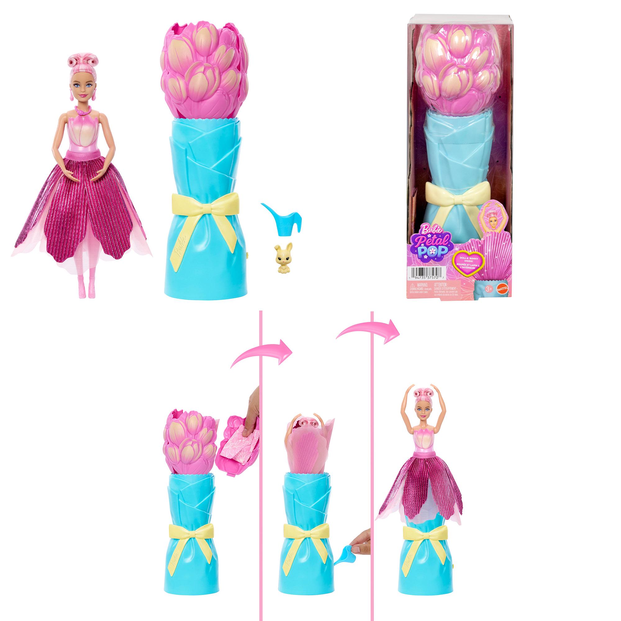 Barbie Petal Pop Doll & Accessories Assortment