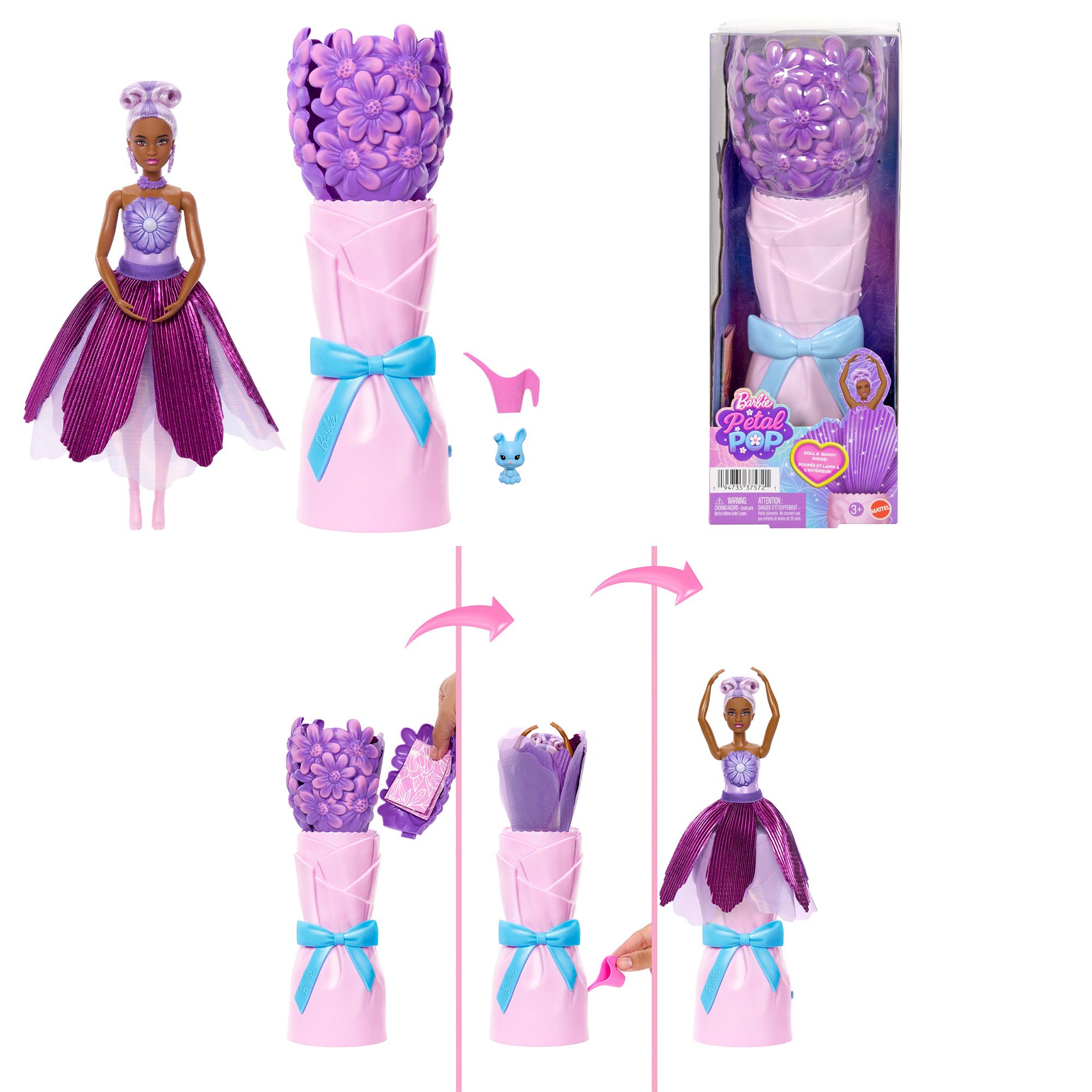 Barbie Petal Pop Doll & Accessories Assortment thumbnail 3