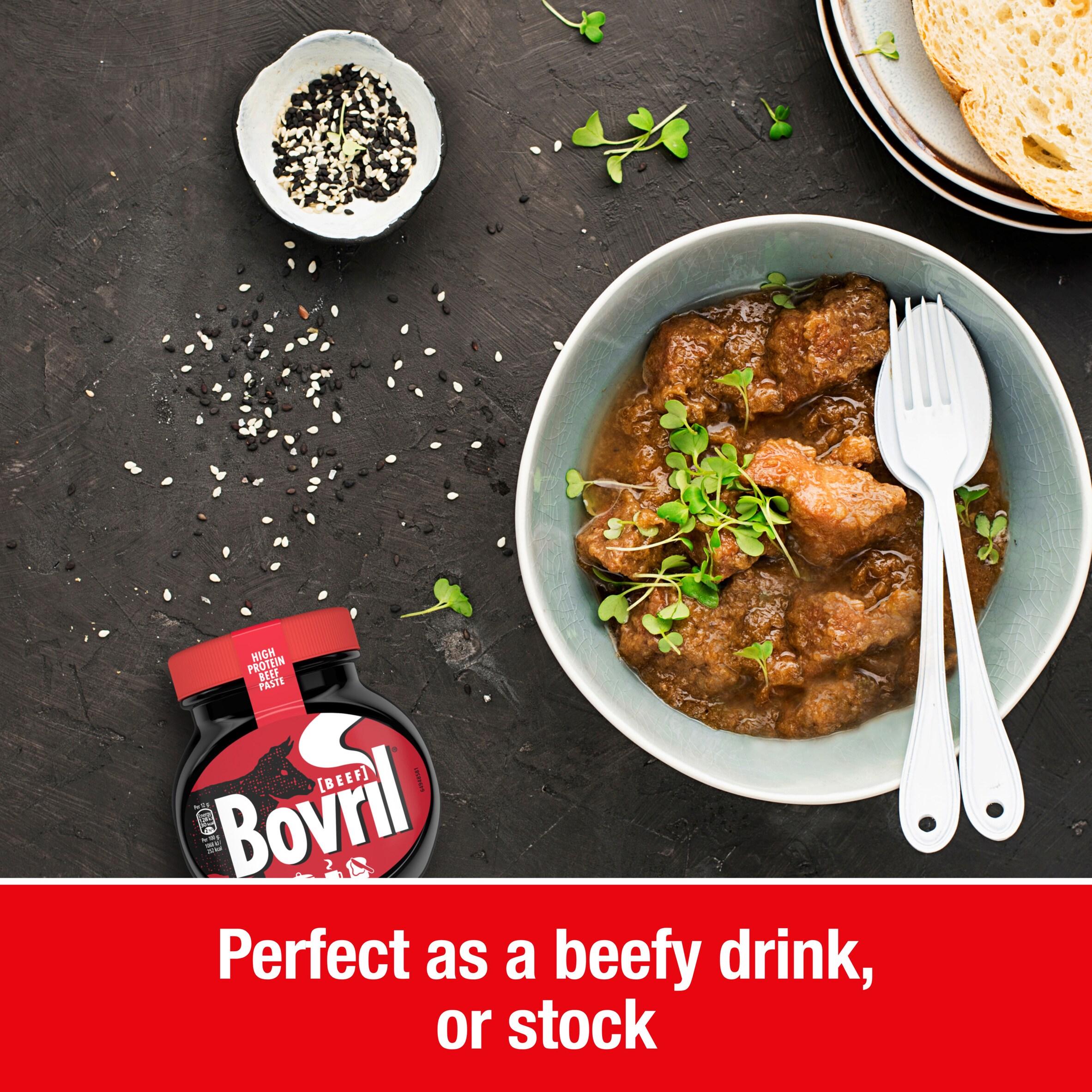 Bovril 250g Beef & Yeast Extract Paste Spread & Hot Drink thumbnail 3
