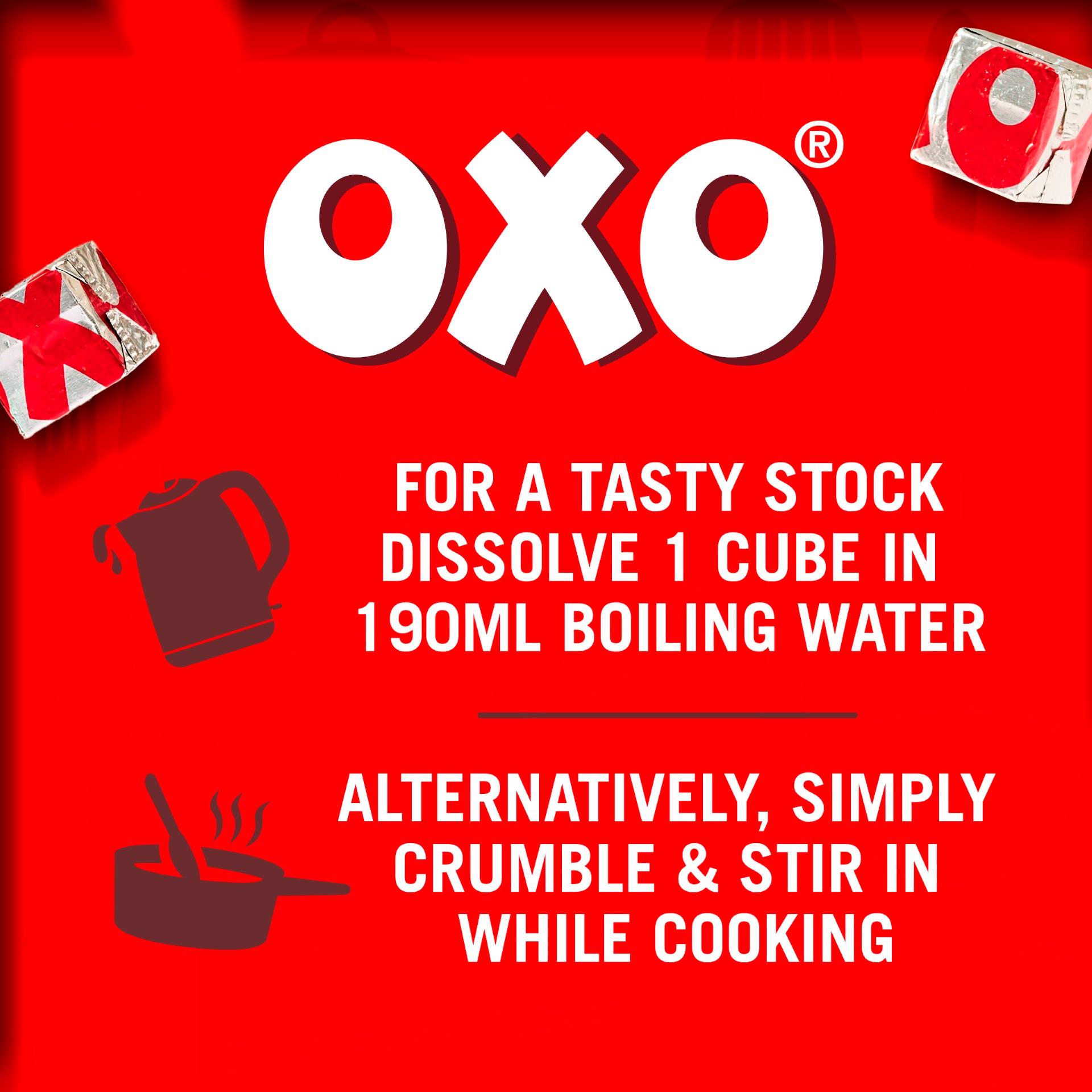 Oxo Beef Stock Cubes x12 71g thumbnail 4