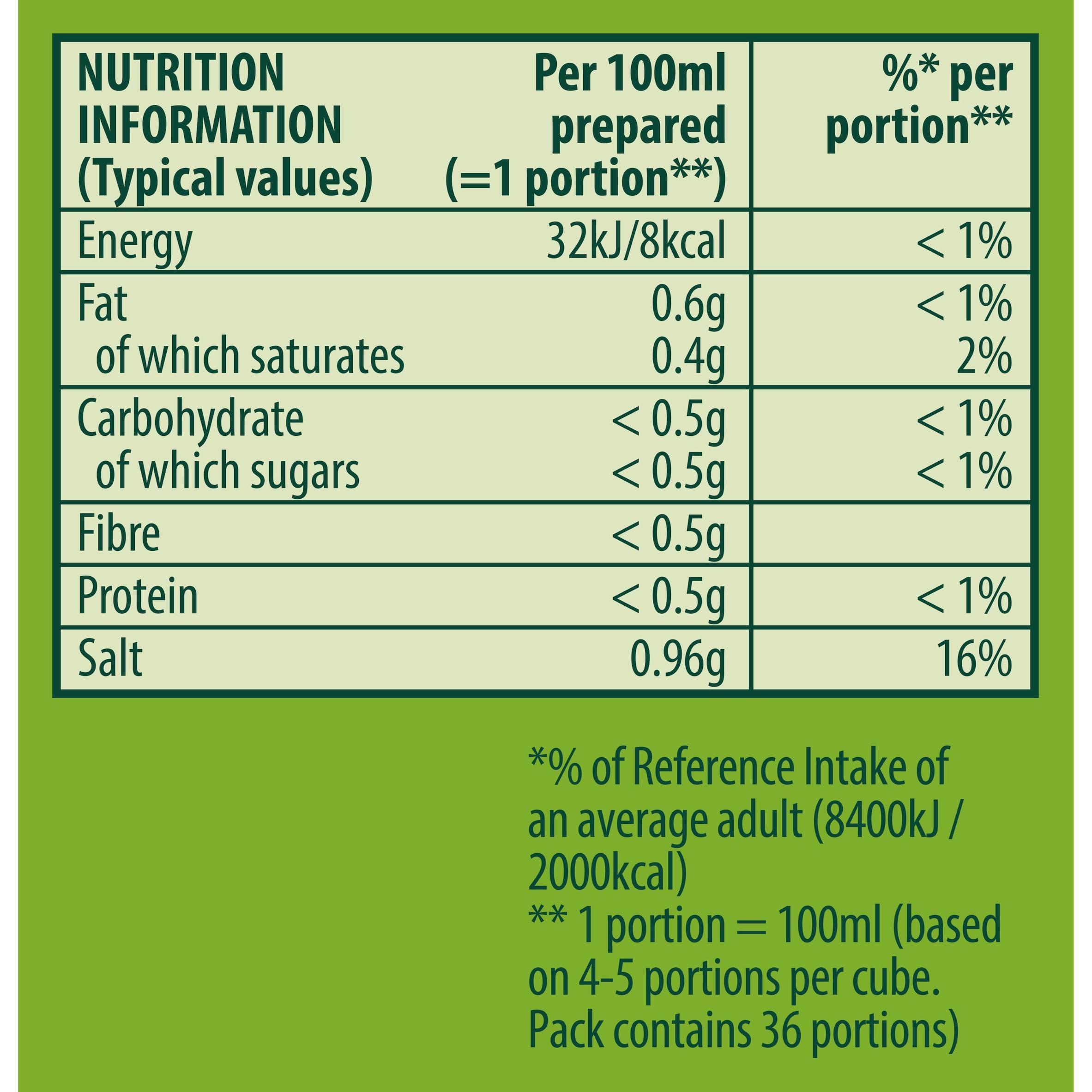 Knorr Stock Cubes Vegetable 8x10g thumbnail 6