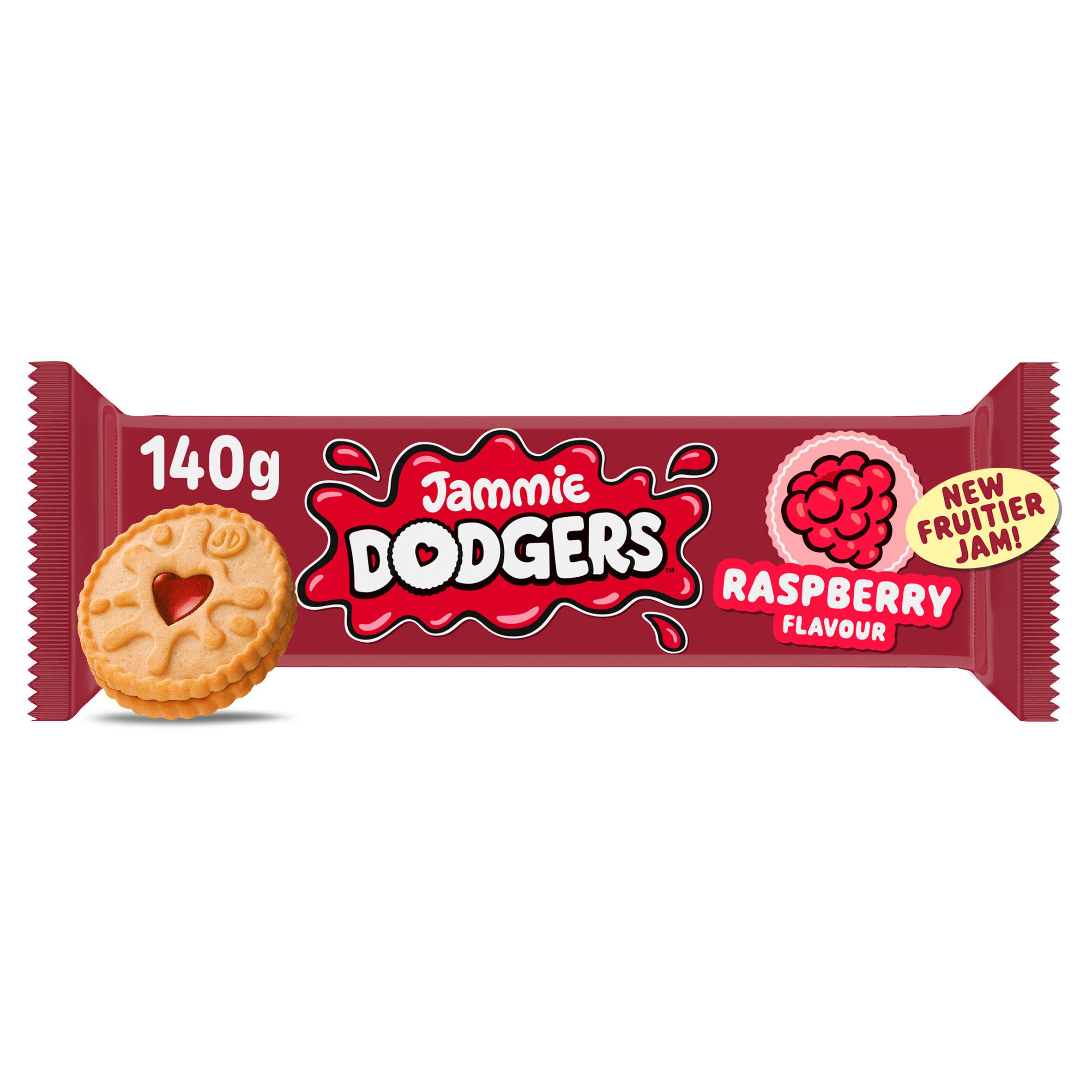 Jammie Dodgers 140g Raspberry Flavour Biscuits