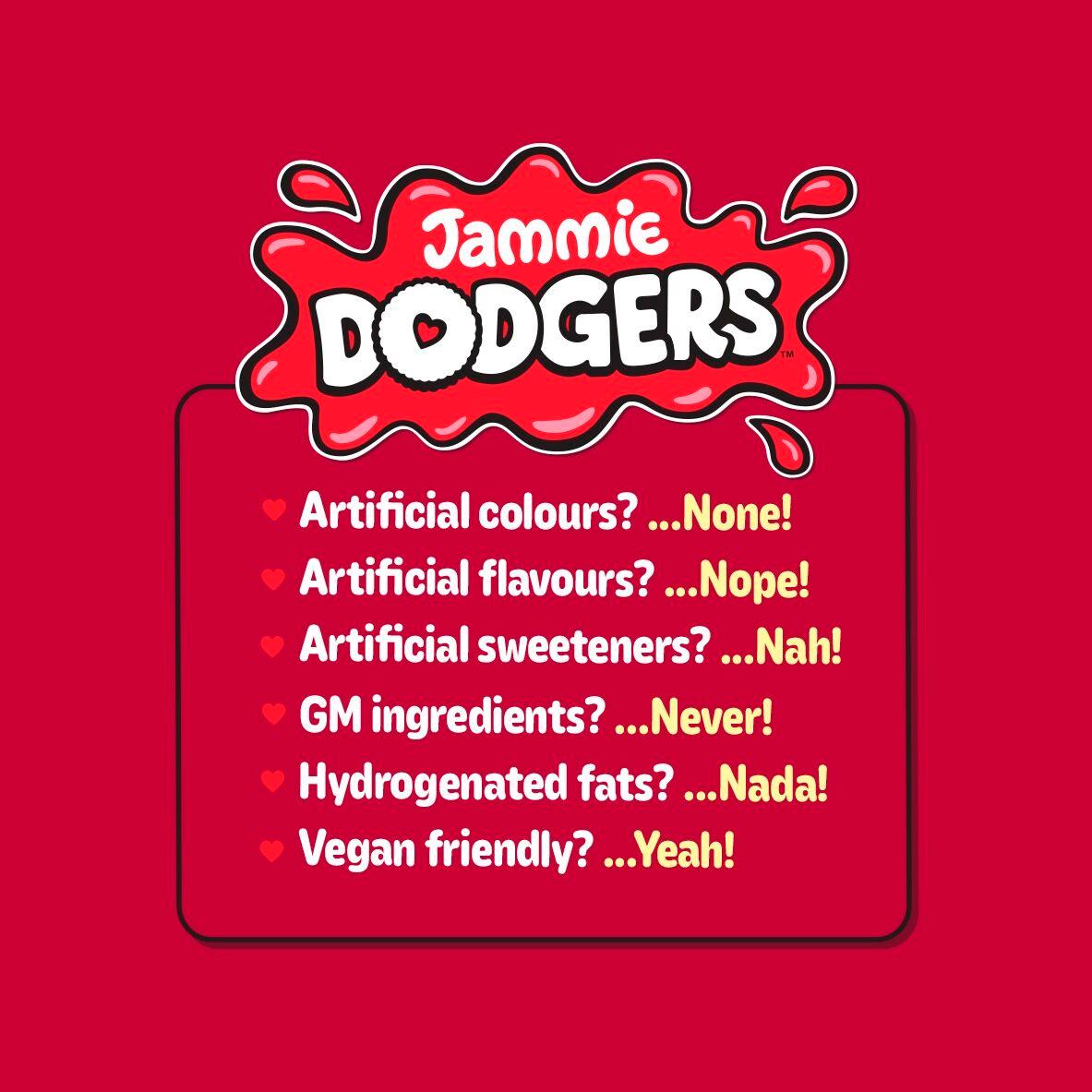 Jammie Dodgers 140g Raspberry Flavour Biscuits thumbnail 2