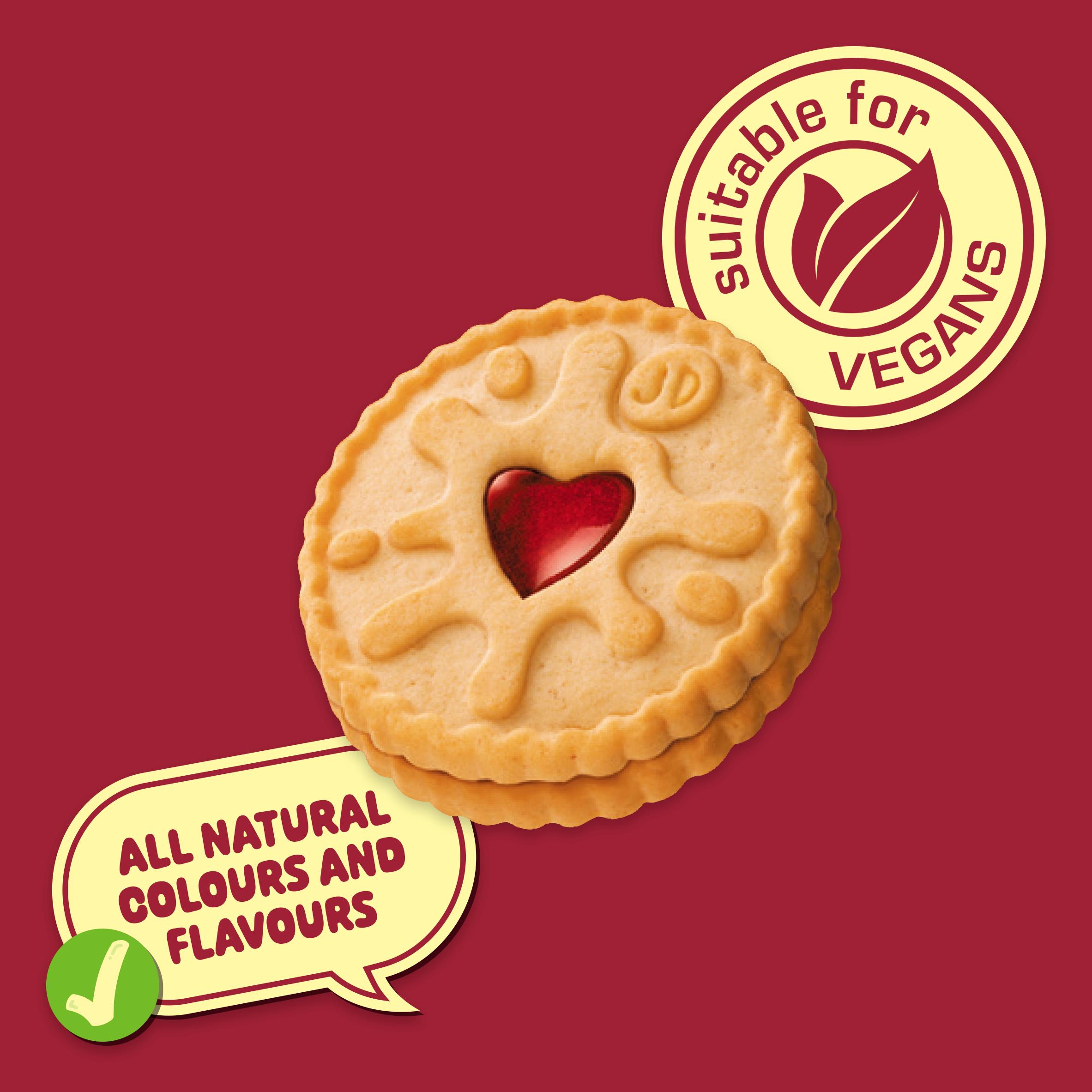 Jammie Dodgers 140g Raspberry Flavour Biscuits thumbnail 4