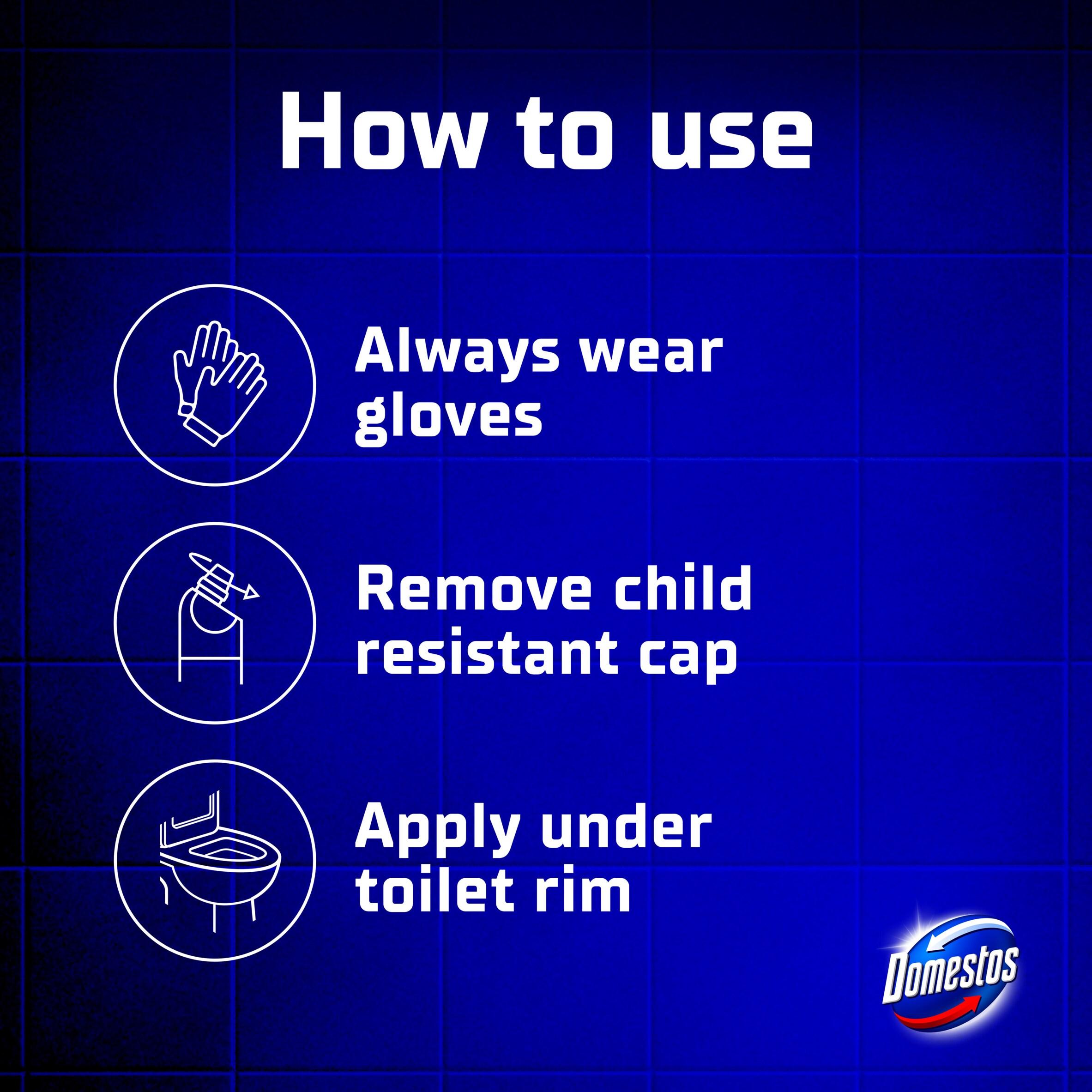 Domestos Original Thick Bleach Toilet & Multipurpose Cleaner 2L thumbnail 5