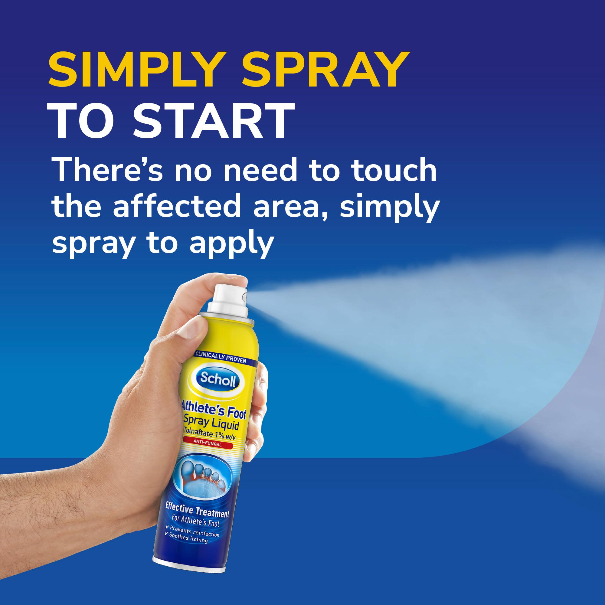 Scholl Athletes Foot Spray 150ml thumbnail 3