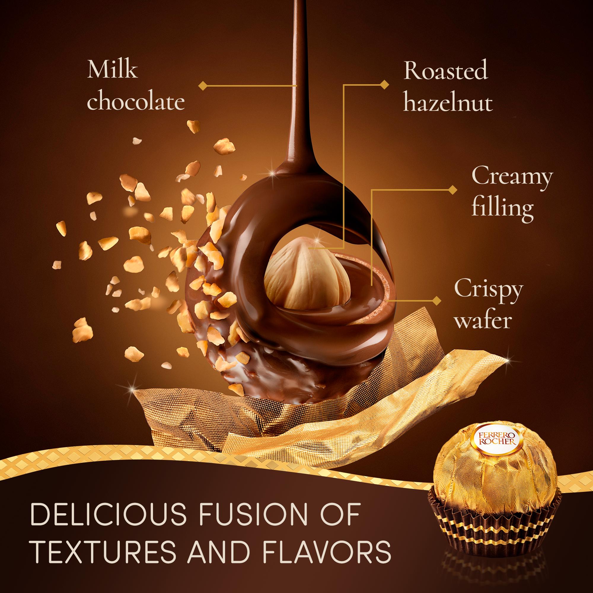 Ferrero Rocher Milk Chocolate Pralines Gift Box 16 Pieces 200g thumbnail 2