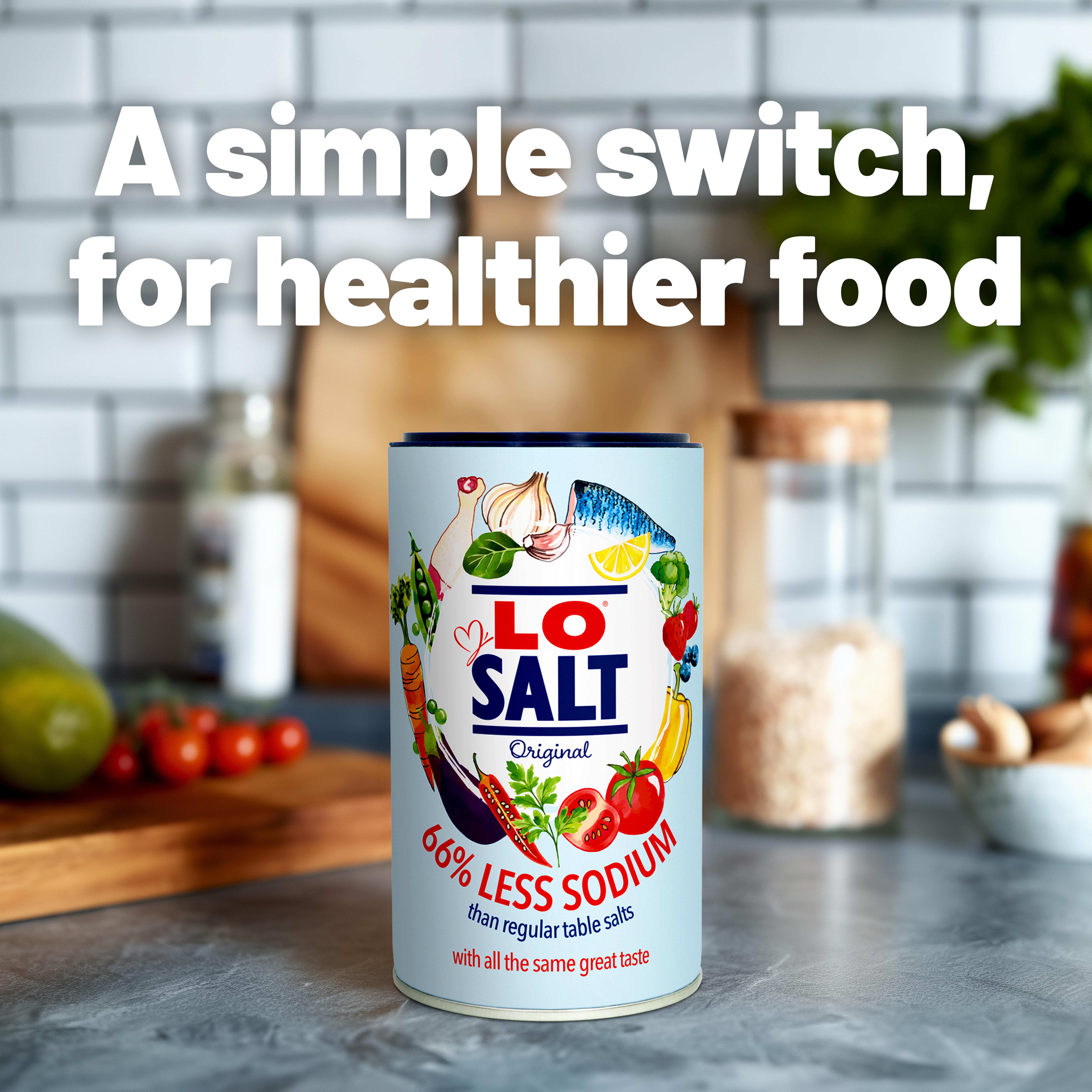 LoSalt Reduced Sodium Salt Alternative 350g thumbnail 5