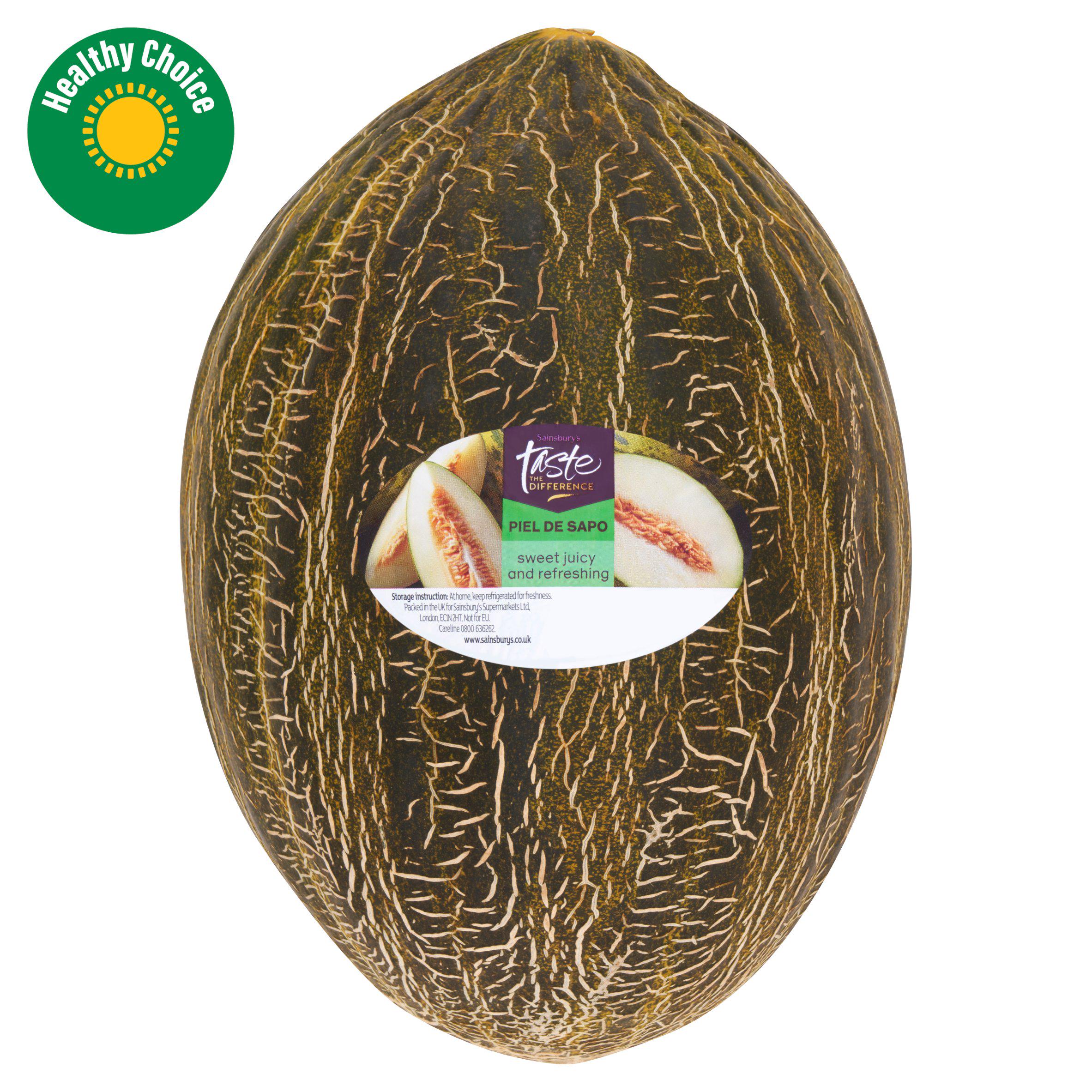 Sainsbury's Piel De Sapo Melon, Taste the Difference