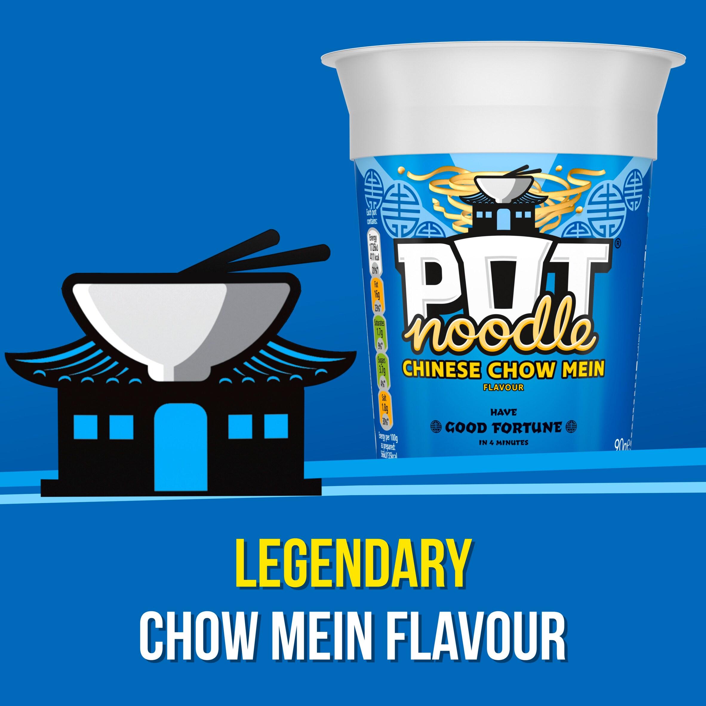 Pot Noodle Chinese Chow Mein 90g thumbnail 2