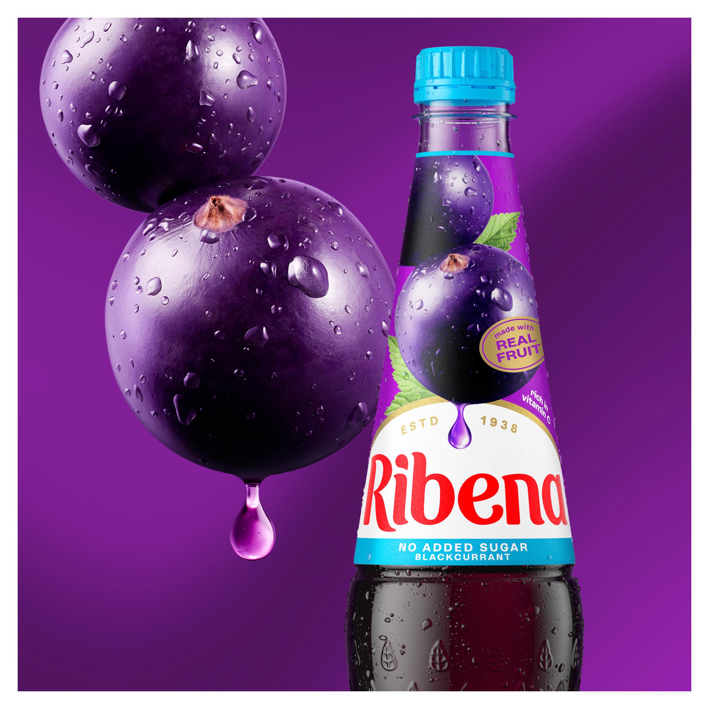 Ribena Blackcurrant Squash No Added Sugar 850ml thumbnail 4