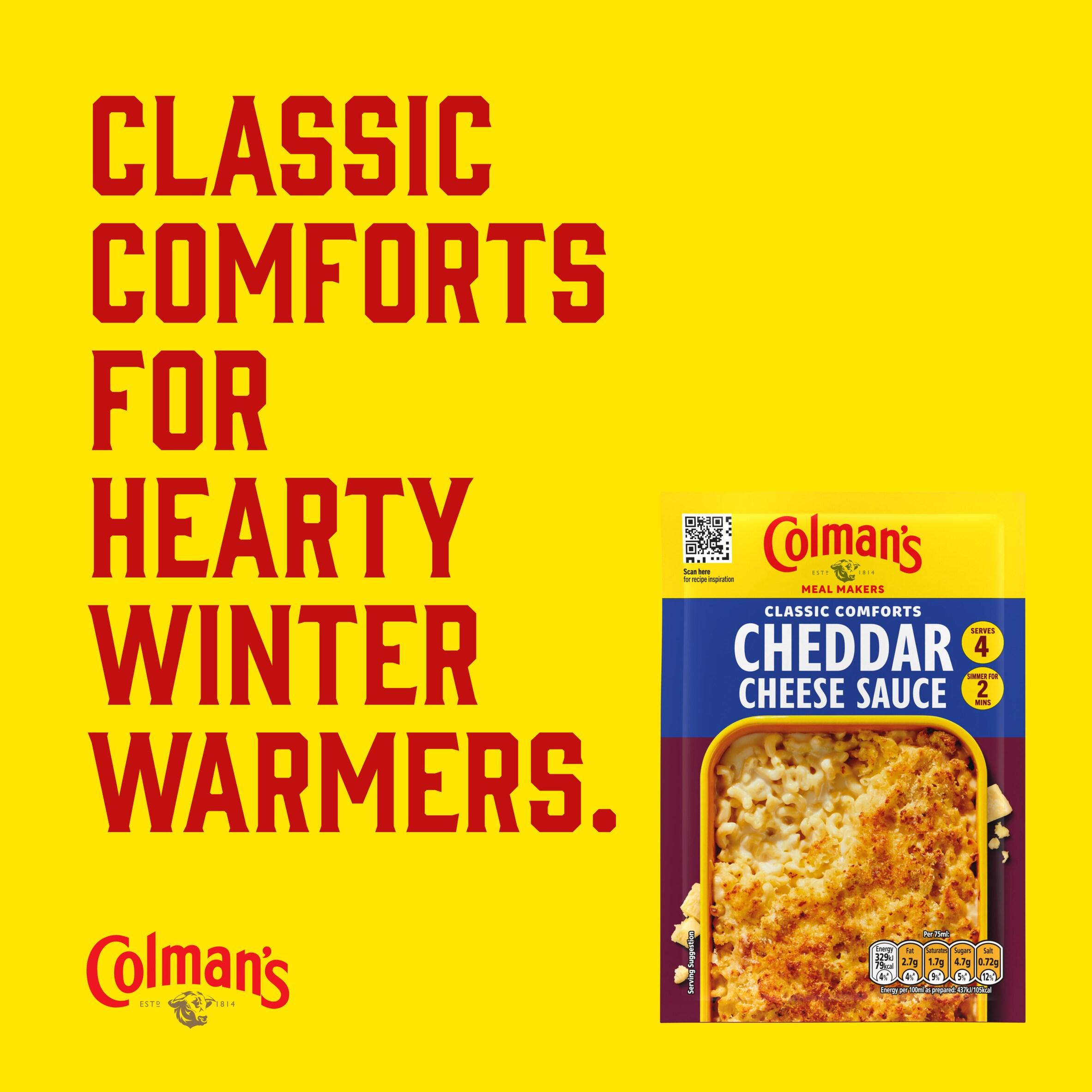 Colman's Sauce Mix Cheddar Cheese 40g thumbnail 3