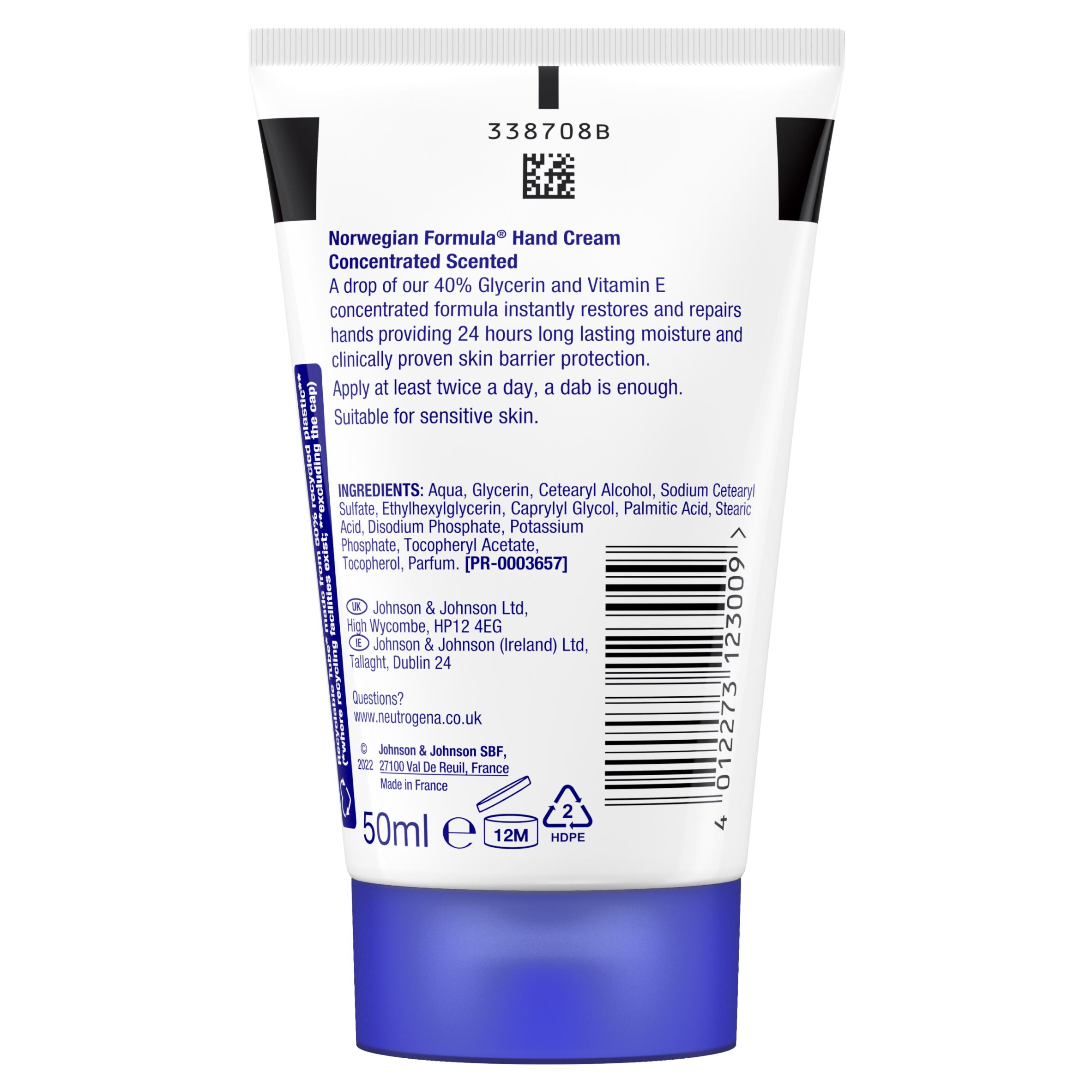 Neutrogena Norwegian Formula Concentrated Scented Hand Cream 50ml thumbnail 4