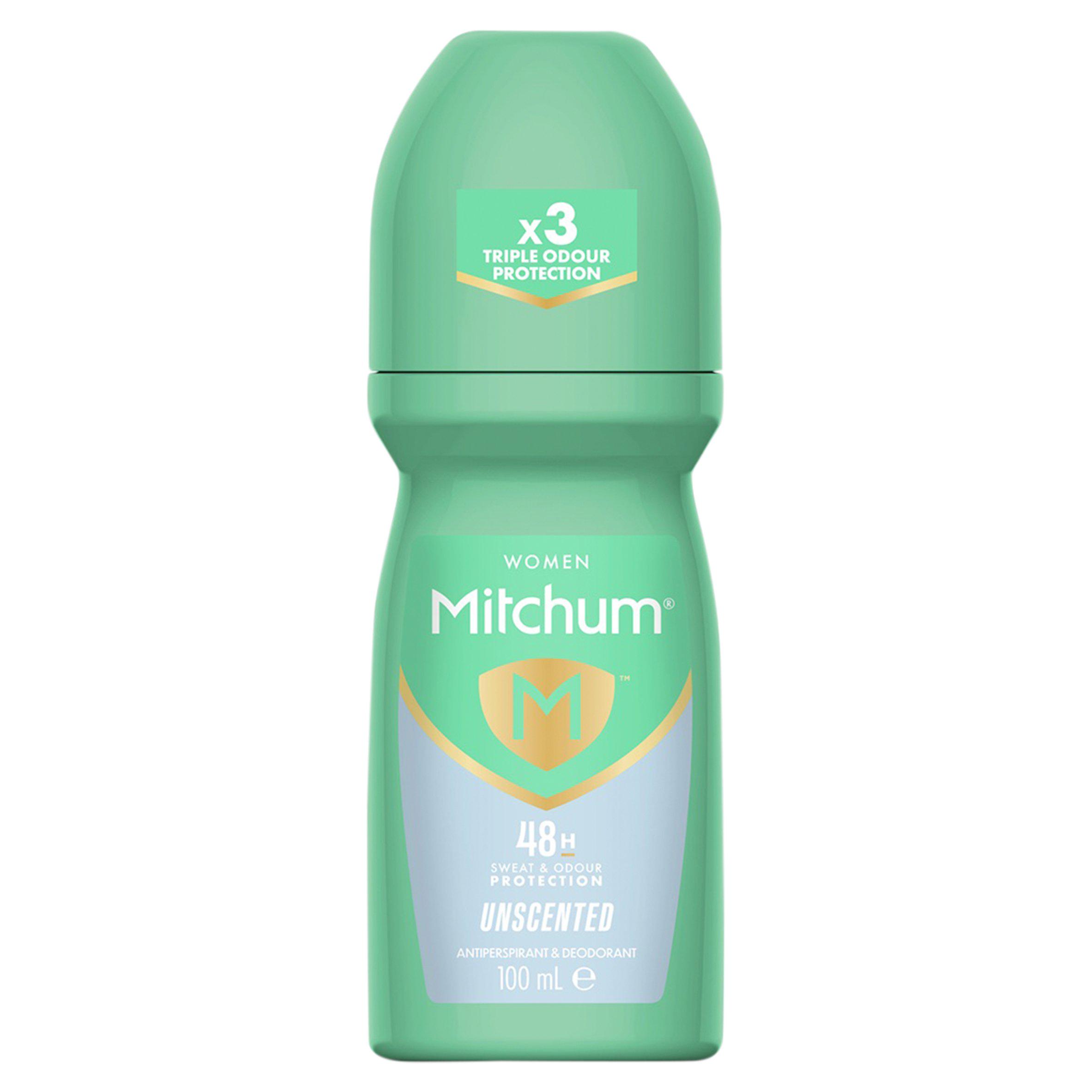 Mitchum Women 48hr Protection Unscented Anti-Perspirant & Deodorant 100ml