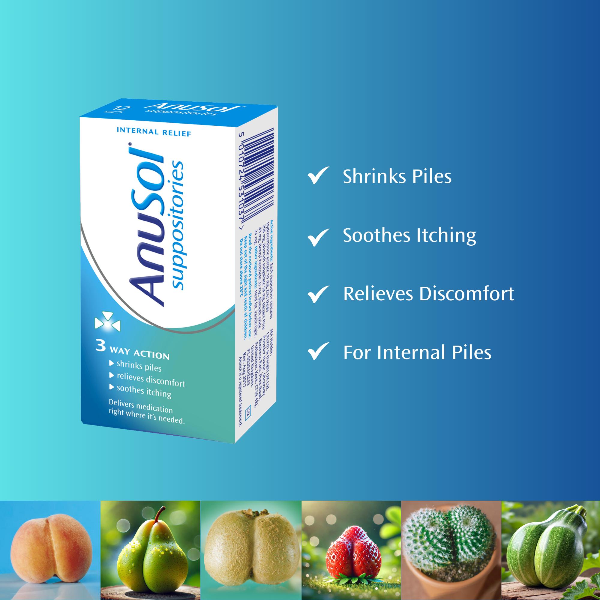 Anusol Suppositories x12 thumbnail 2