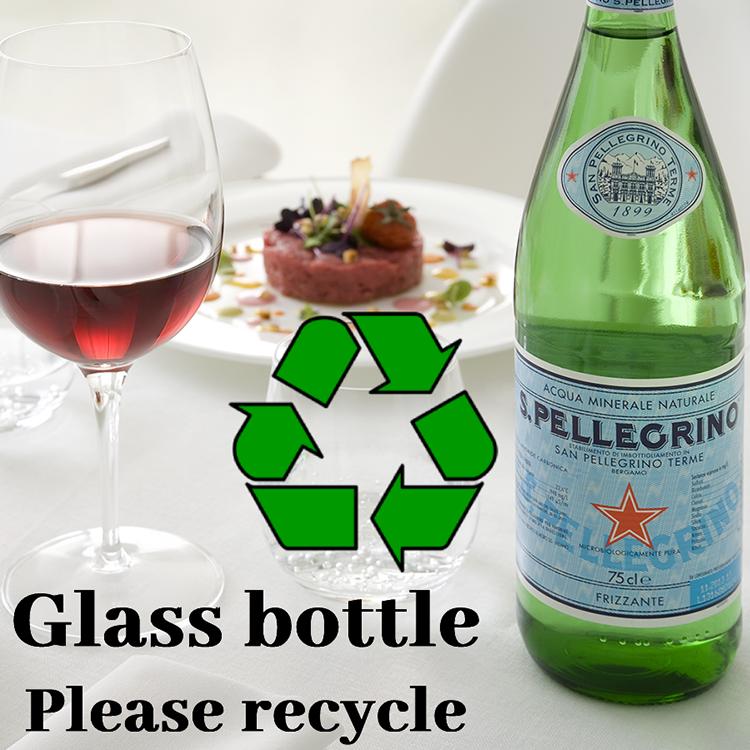San Pellegrino Sparkling Natural Mineral Water Glass 750ml thumbnail 4