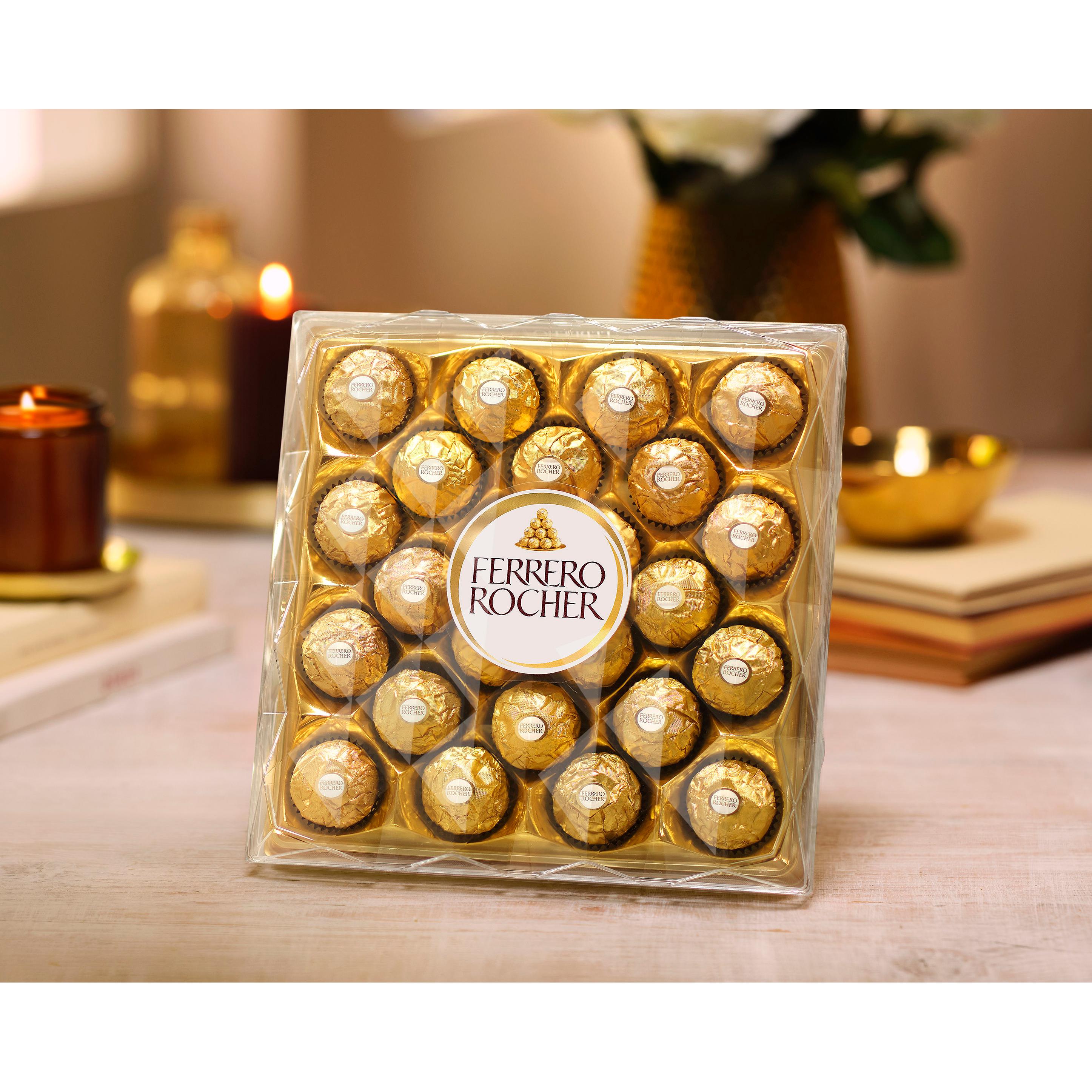 Ferrero Rocher Milk Chocolate Pralines Gift Box 24 Pieces 300g thumbnail 3