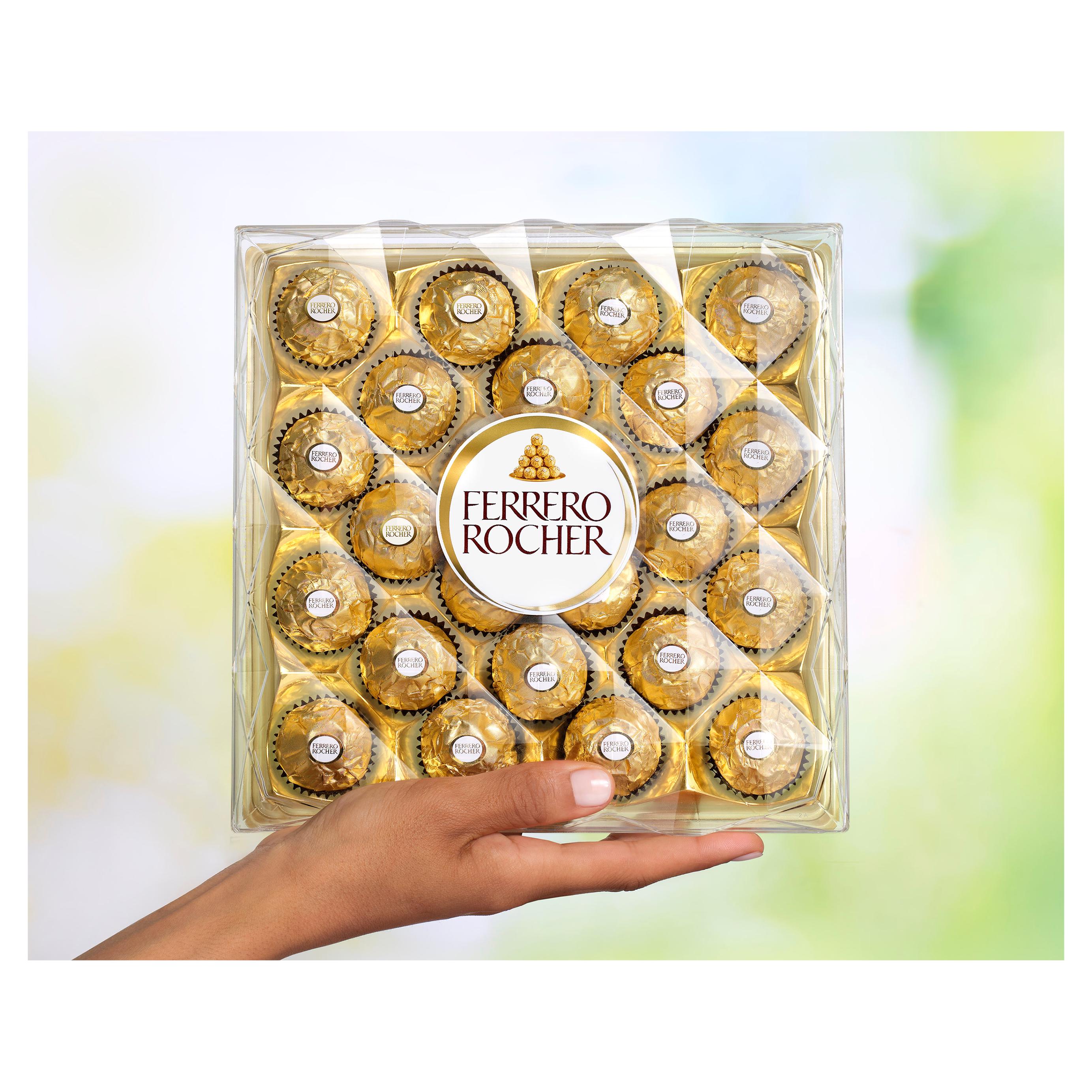 Ferrero Rocher Milk Chocolate Pralines Gift Box 24 Pieces 300g thumbnail 4