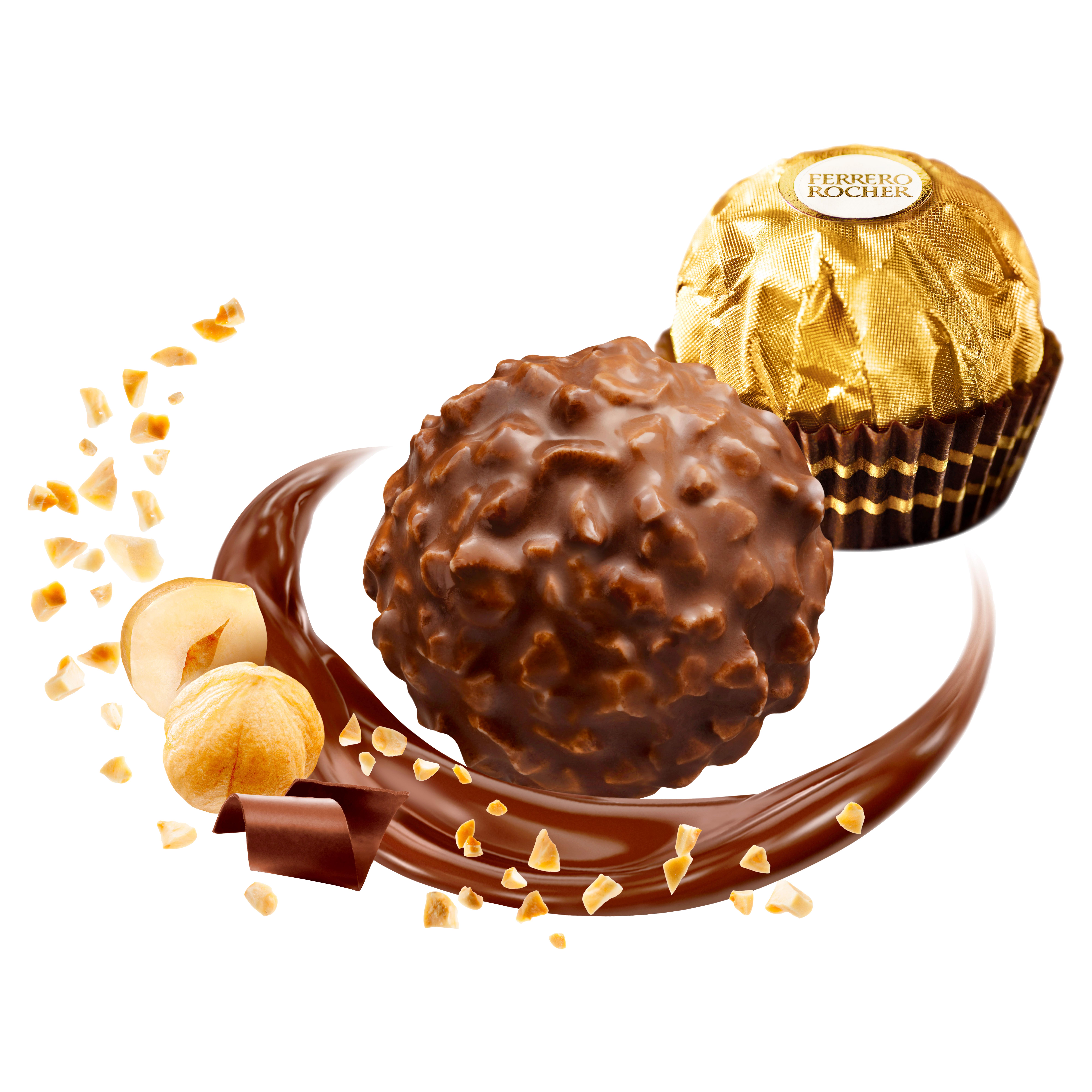 Ferrero Rocher Milk Chocolate Pralines Gift Box 24 Pieces 300g thumbnail 6