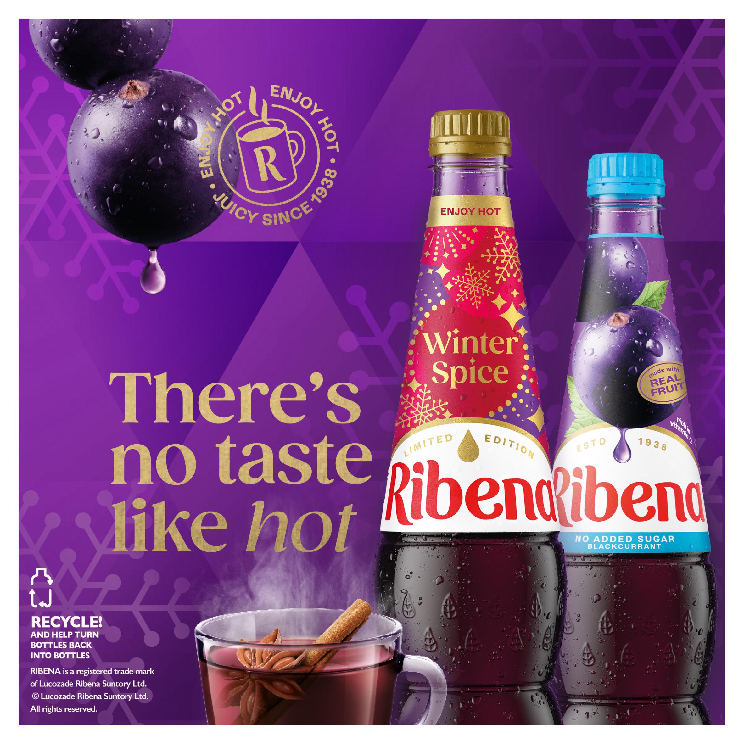 Ribena Blackcurrant Squash No Added Sugar 1.5L thumbnail 2