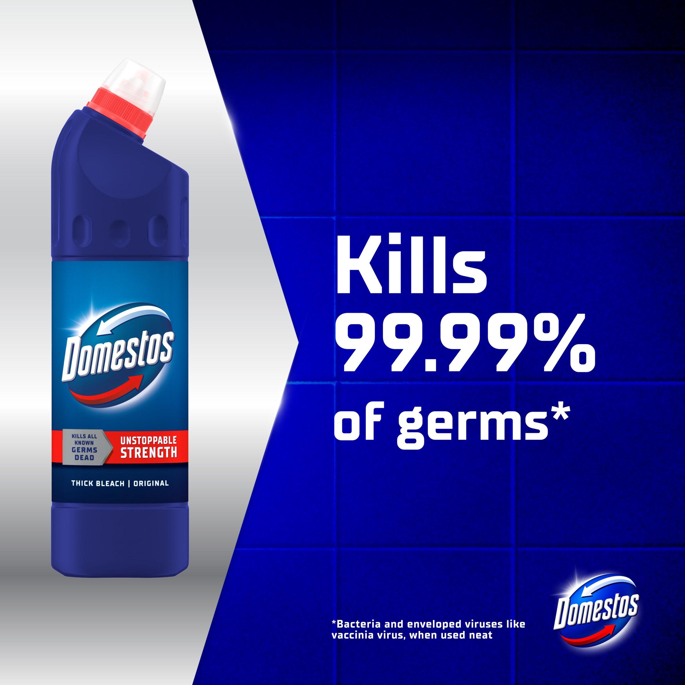 Domestos Original Thick Bleach Toilet & Multipurpose Cleaner 750ml thumbnail 2
