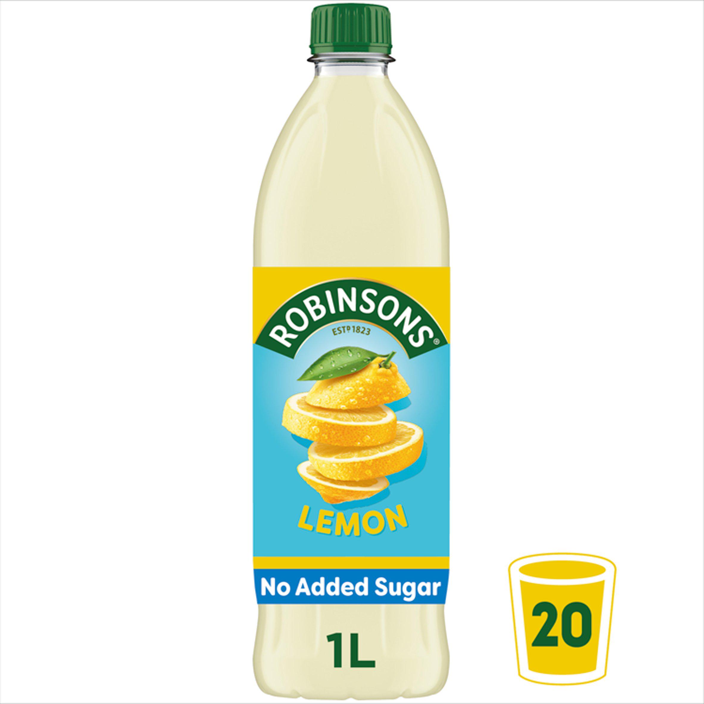 Robinsons Lemon Squash No Added Sugar 1L