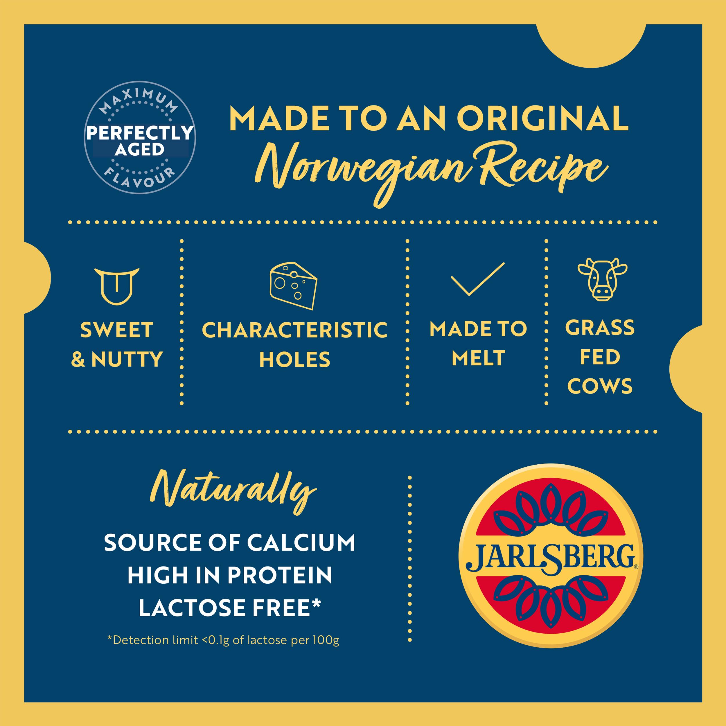 Jarlsberg Cheese Slices 160g thumbnail 6